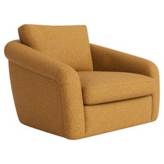 Super-plush Oversized Organic Modern Armchair in Kvadrat Vanir