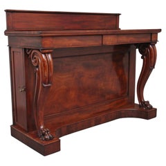 Super Quality 19th Century Mahogany Console Table