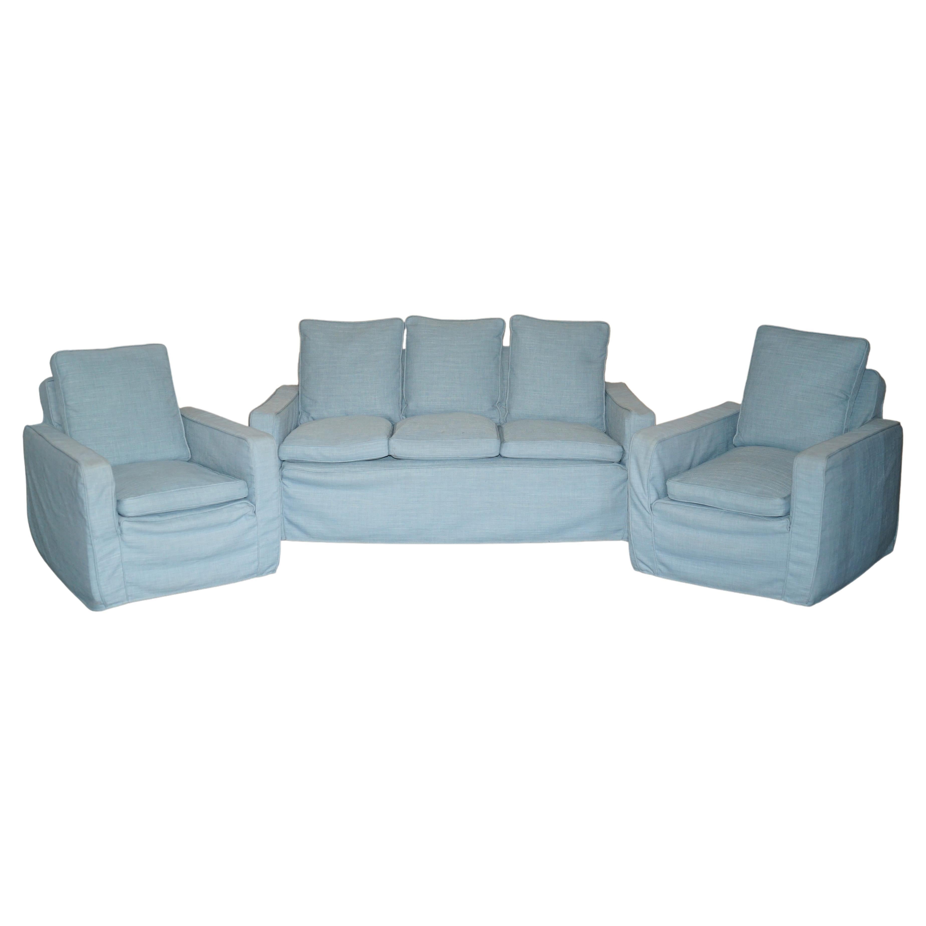 Royal House Antiques

Royal House Antiques is delighted to offer for sale this SUPER RARE and highly collectable Minty Oxford three piece sofa and pair of armchairs suite along with the original 1933 dated receipt!

Please note the delivery fee