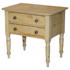 SUPER RARE ANTIQUE GEORGIAN CIRCA 1800 PINE HOUSEKEEPERS DRAWERS SiDEBOARD