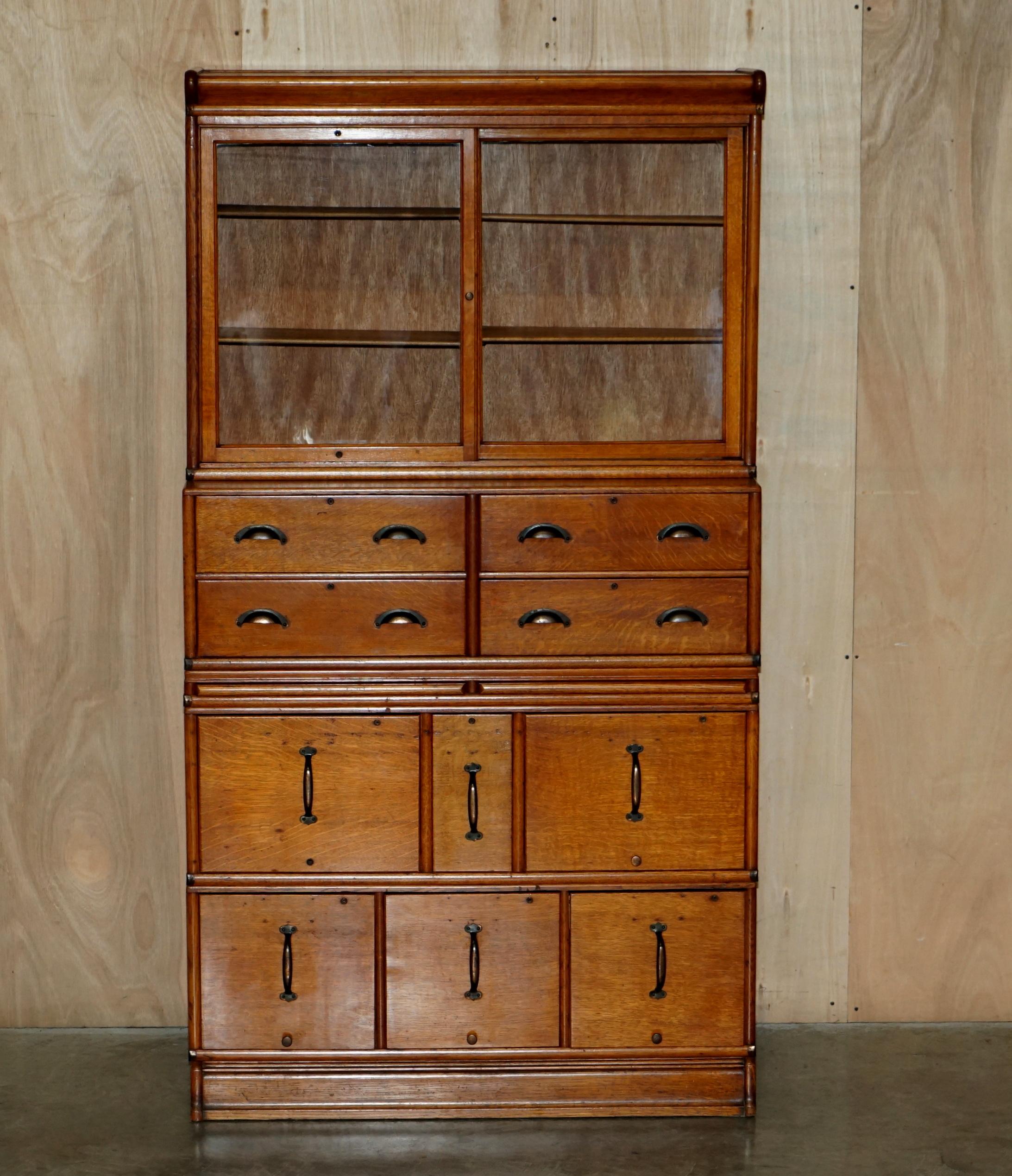 Royal House Antiques

Royal House Antiques is delighted to offer for sale this super rare, original Globe Wernicke, haberdashery shops filing bookcase cabinet 

Please note the delivery fee listed is just a guide, it covers within the M25 only for