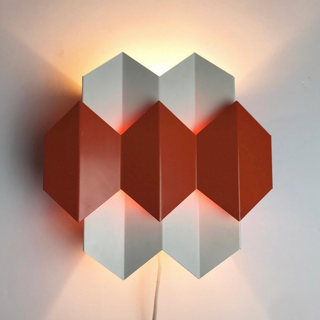 Scandinavian Modern Super Rare Danish Wall Sconce Designed by Bent Karlby for Lyfa, Denmark 1960s