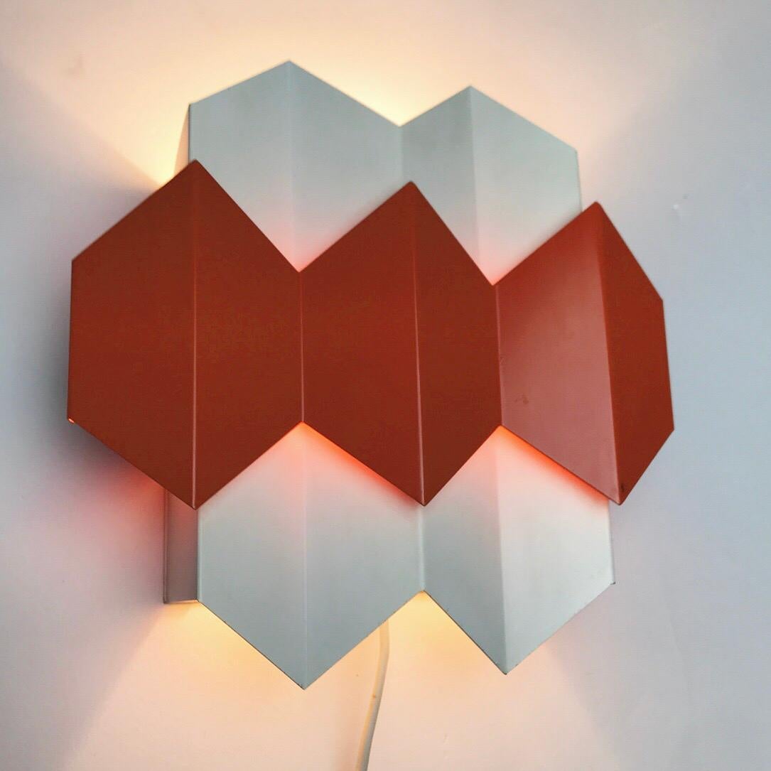 Mid-20th Century Super Rare Danish Wall Sconce Designed by Bent Karlby for Lyfa, Denmark 1960s