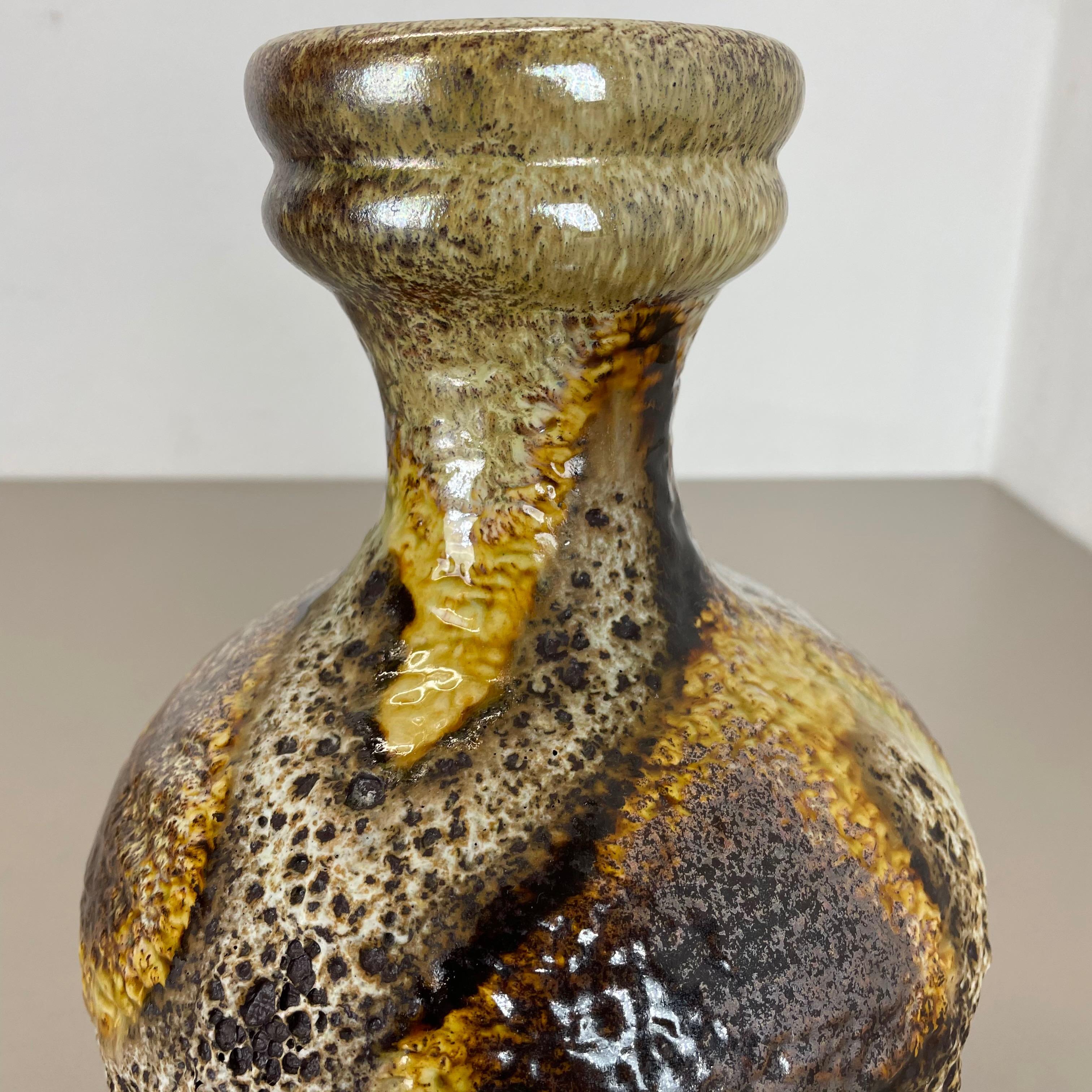Super Rare Fat Lava Ceramic Pottery Vases by Dümler and Breiden, Germany, 1970s For Sale 5