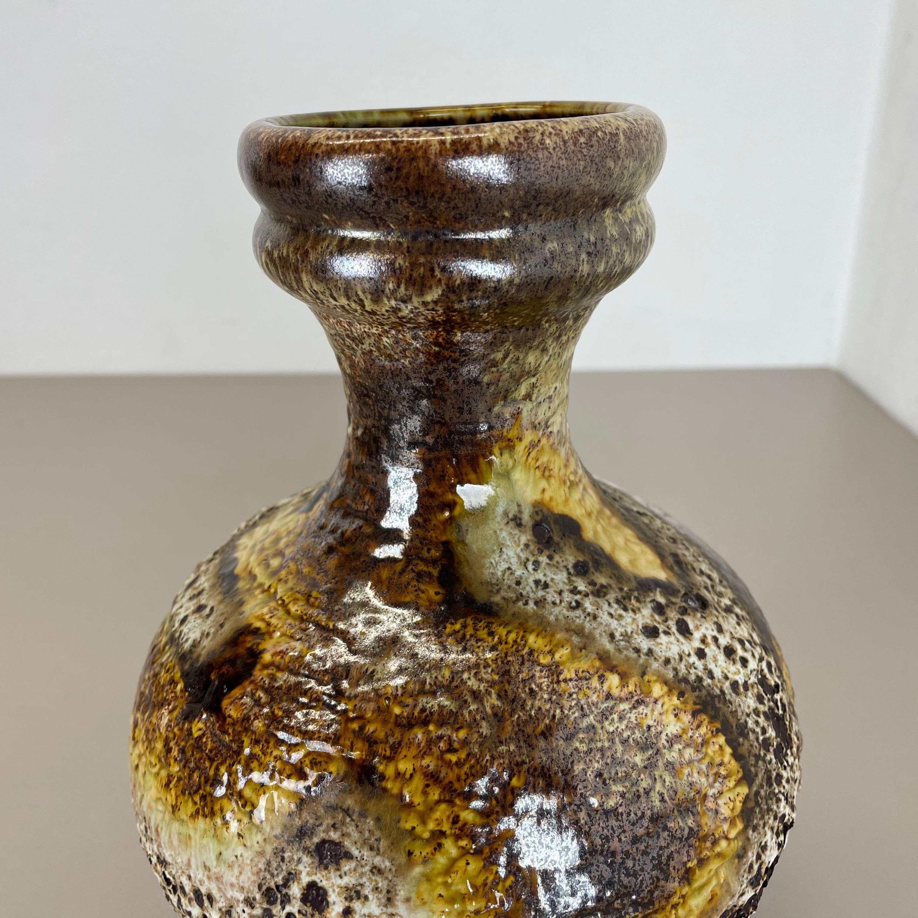 Super Rare Fat Lava Ceramic Pottery Vases by Dümler and Breiden, Germany, 1970s For Sale 2