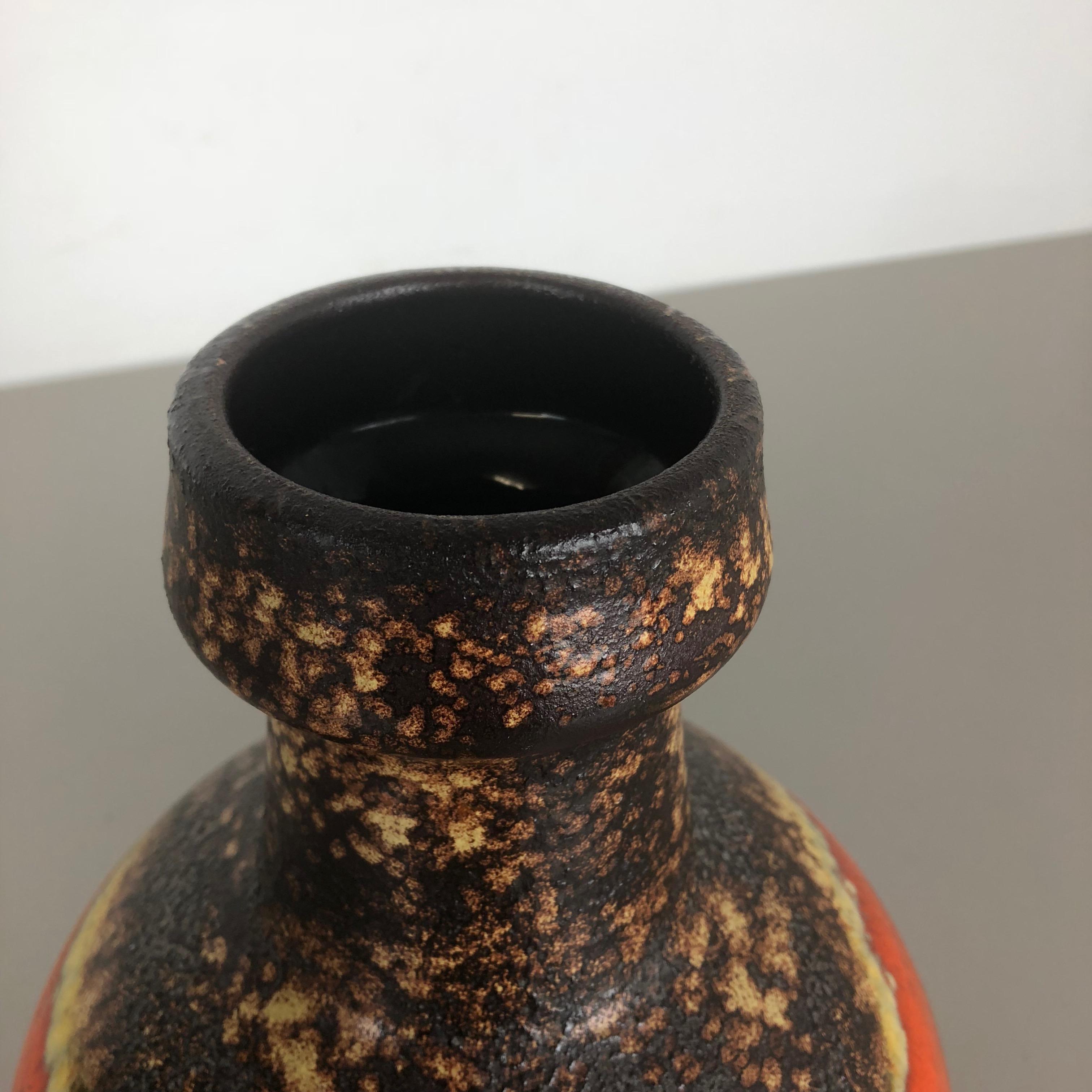 Super Rare Fat Lava Ceramic Pottery Vases by Dümmler and Breiden, Germany, 1970s 5