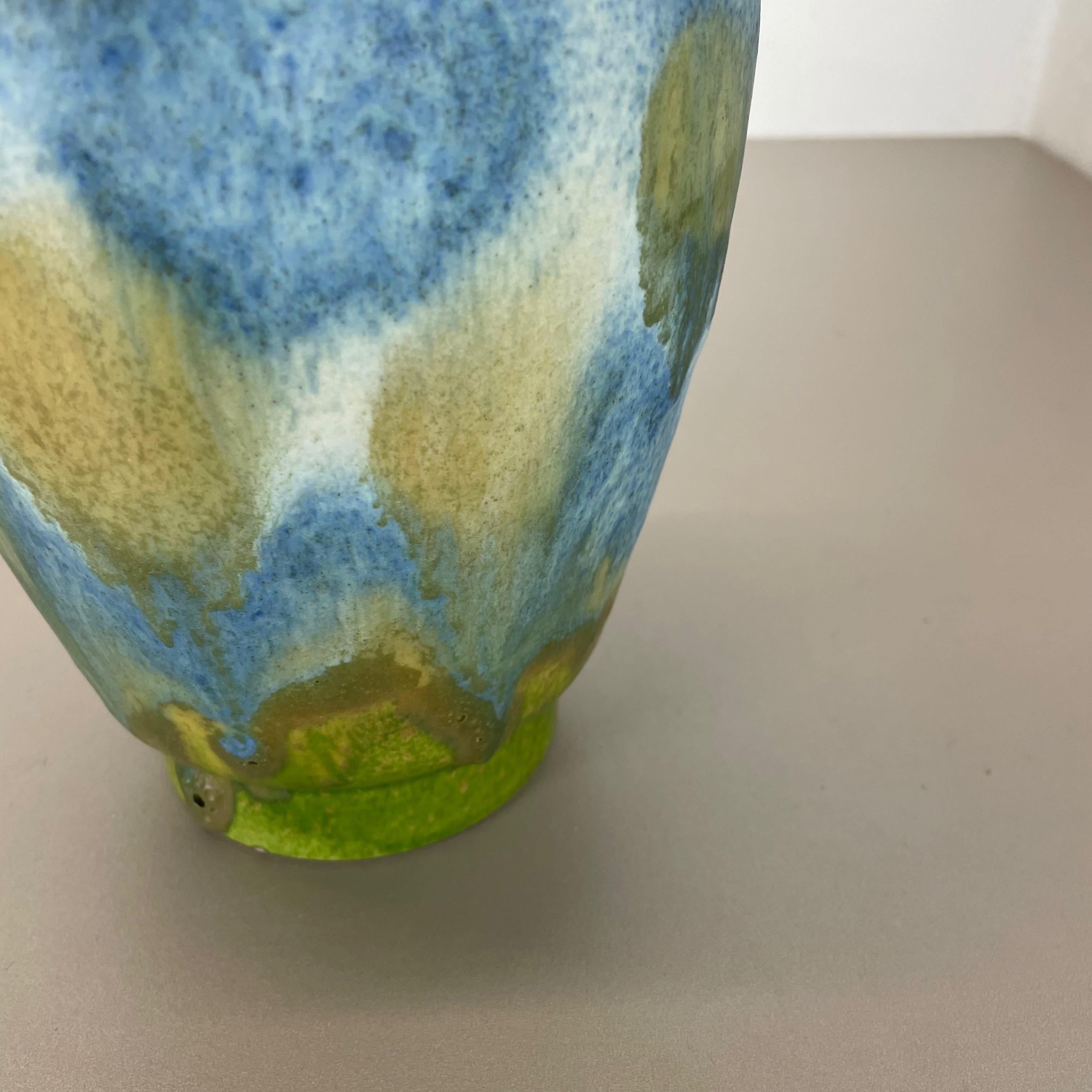 Super Rare Fat Lava Ceramic Pottery Vases by Dümler and Breiden, Germany, 1970s For Sale 6