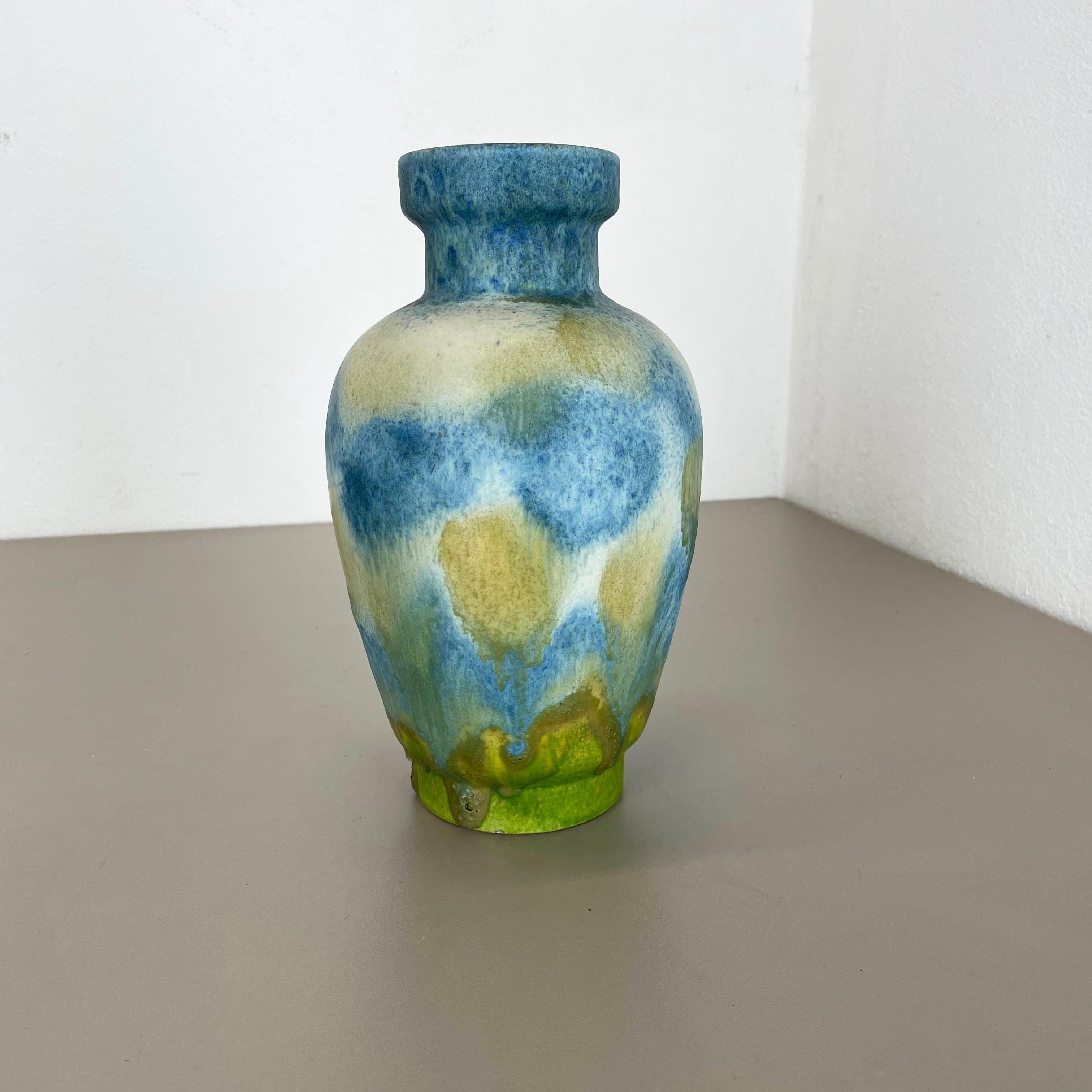 Mid-Century Modern Super Rare Fat Lava Ceramic Pottery Vases by Dümler and Breiden, Germany, 1970s For Sale