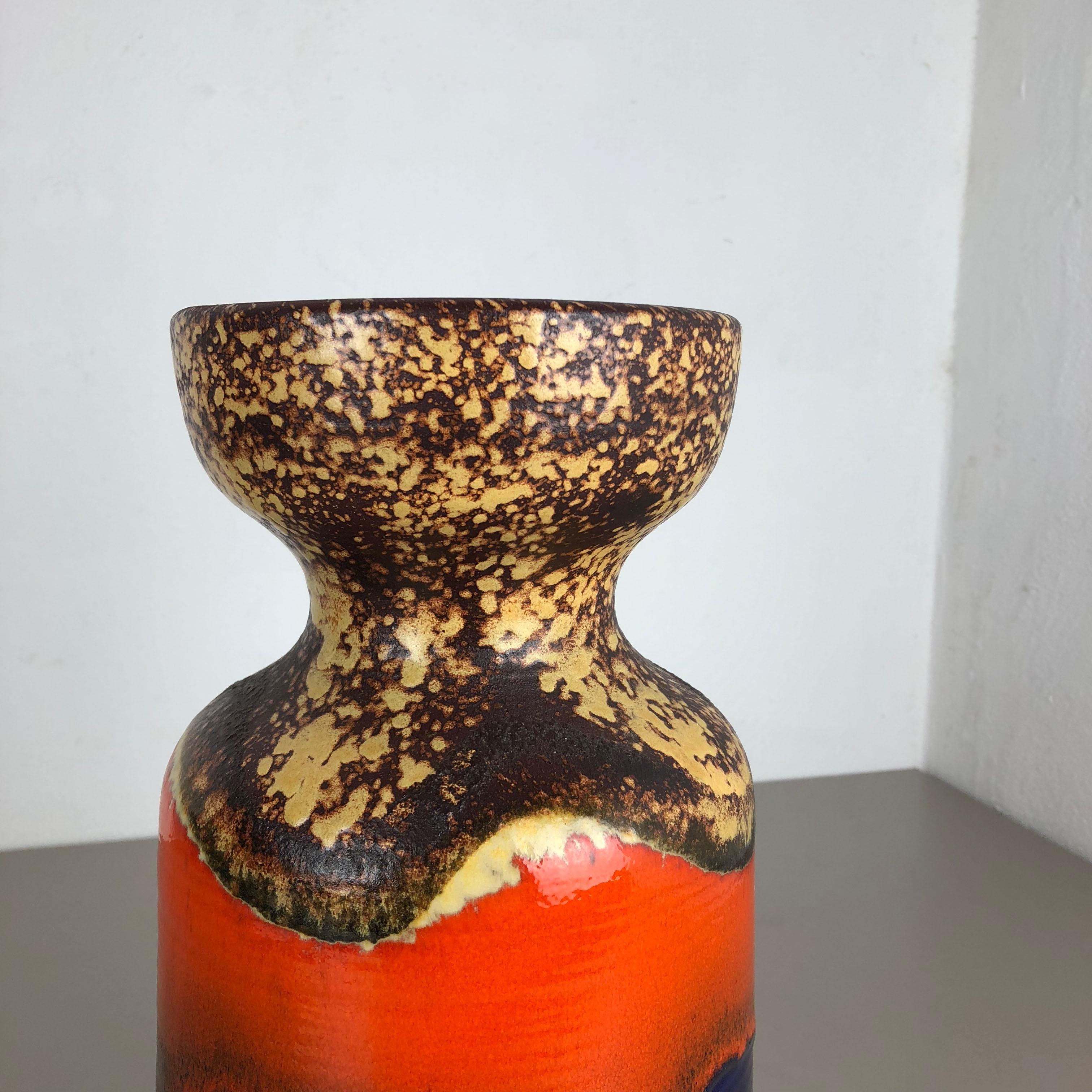 20th Century Super Rare Fat Lava Ceramic Pottery Vases by Dümmler and Breiden, Germany, 1970s