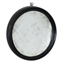 Super Rare French Early 19th C. Mercury Concave Mirror