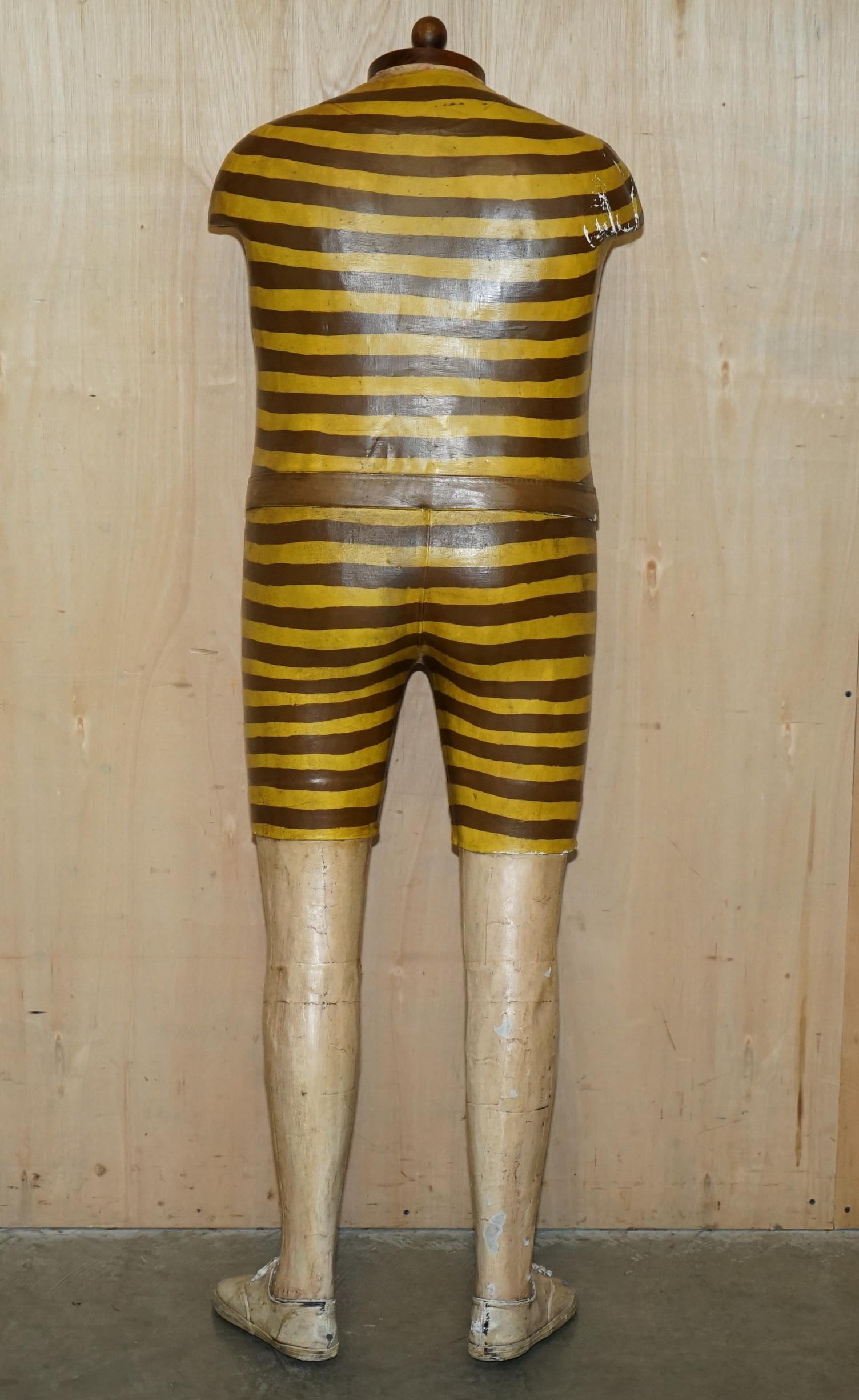 SUPER RARE HiGHLY COLLECTABLE 1924 PARIS OLYMPICS SWIMMING ADVERTISING MANNEQUIN 10