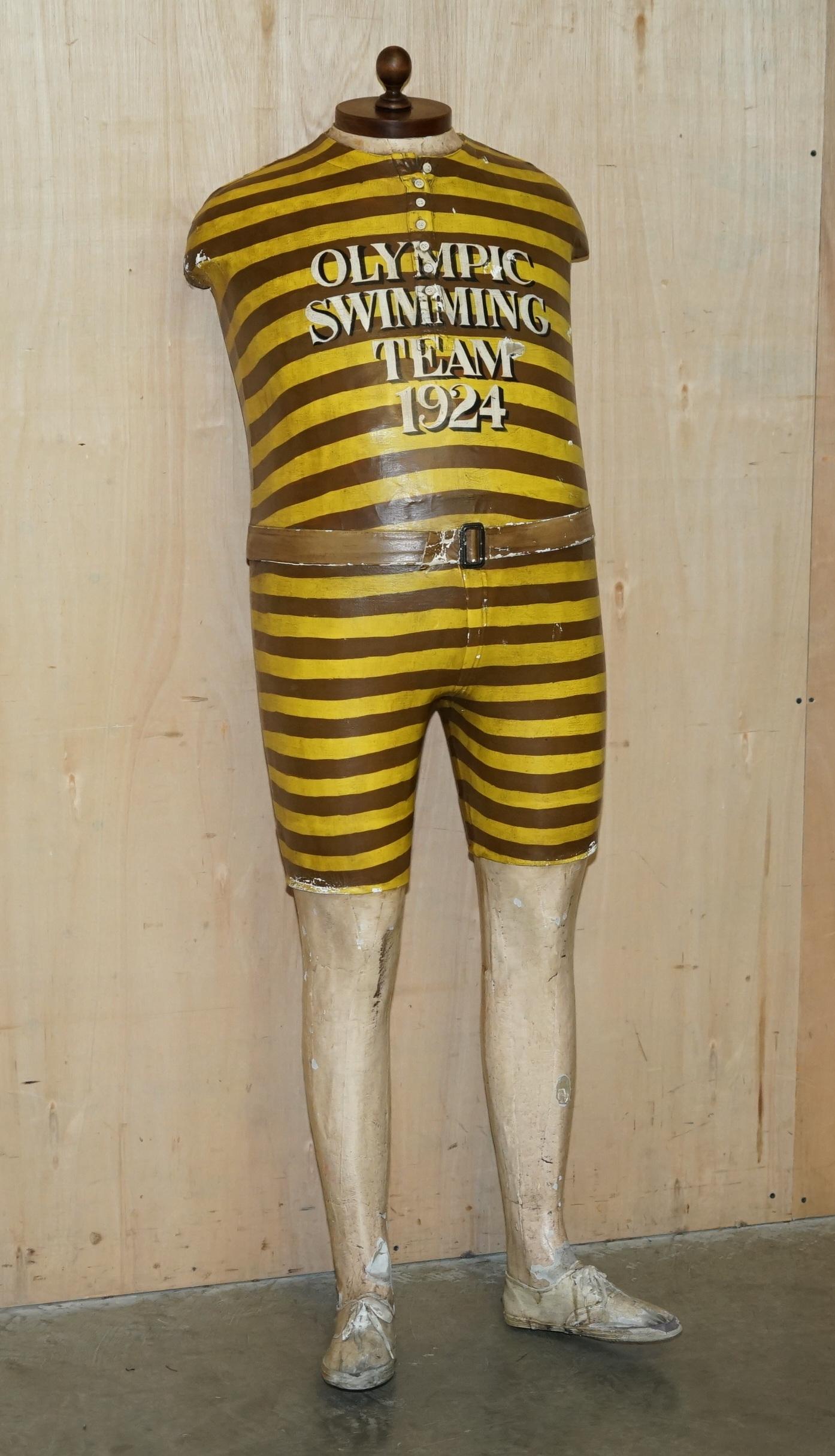 Royal House Antiques

Royal House Antiques is delighted to offer for sale this super rare and highly collectable original 1924 Paris Olympics Swimming advertising mannequin

Please note the delivery fee listed is just a guide, it covers within the