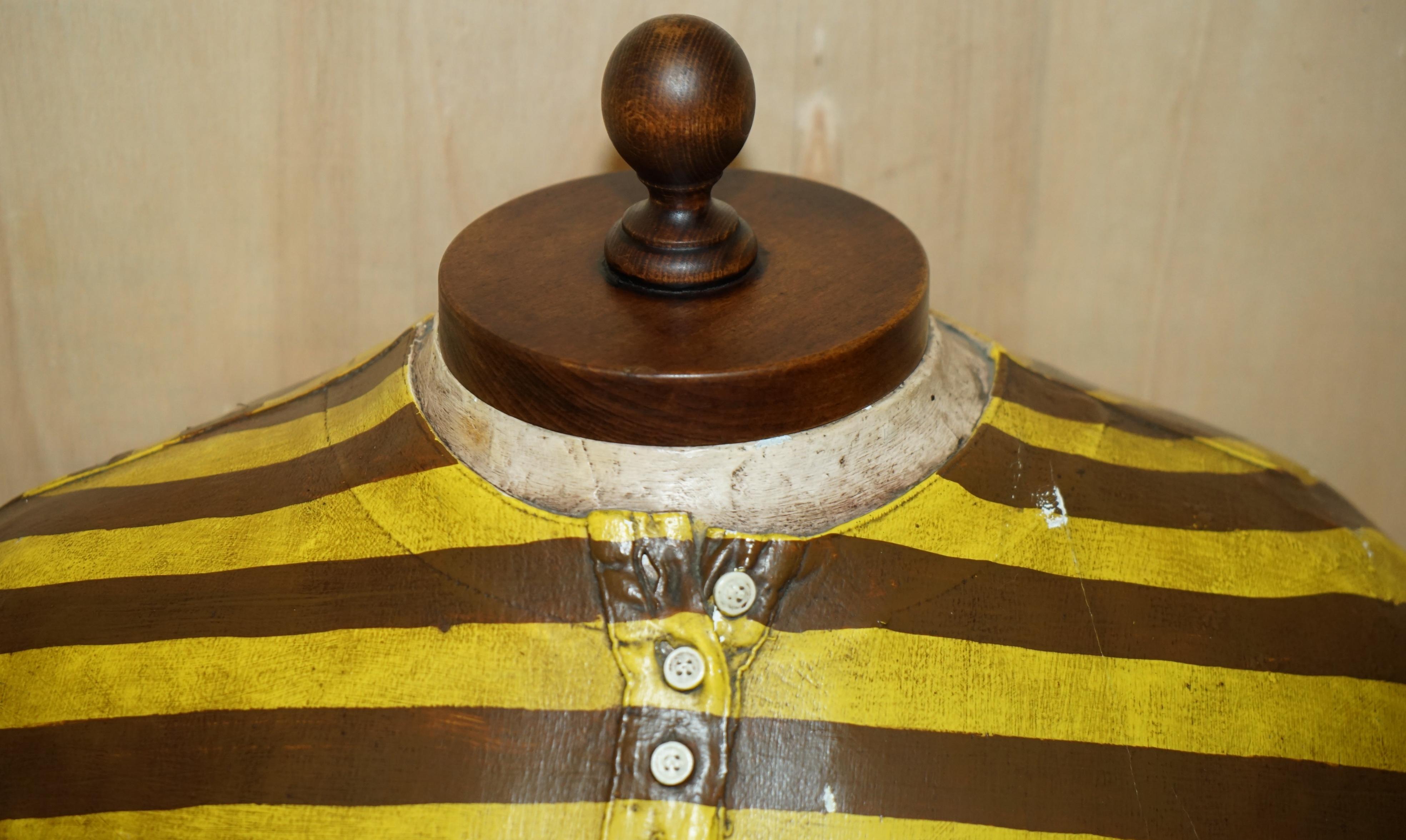 Hand-Painted SUPER RARE HiGHLY COLLECTABLE 1924 PARIS OLYMPICS SWIMMING ADVERTISING MANNEQUIN