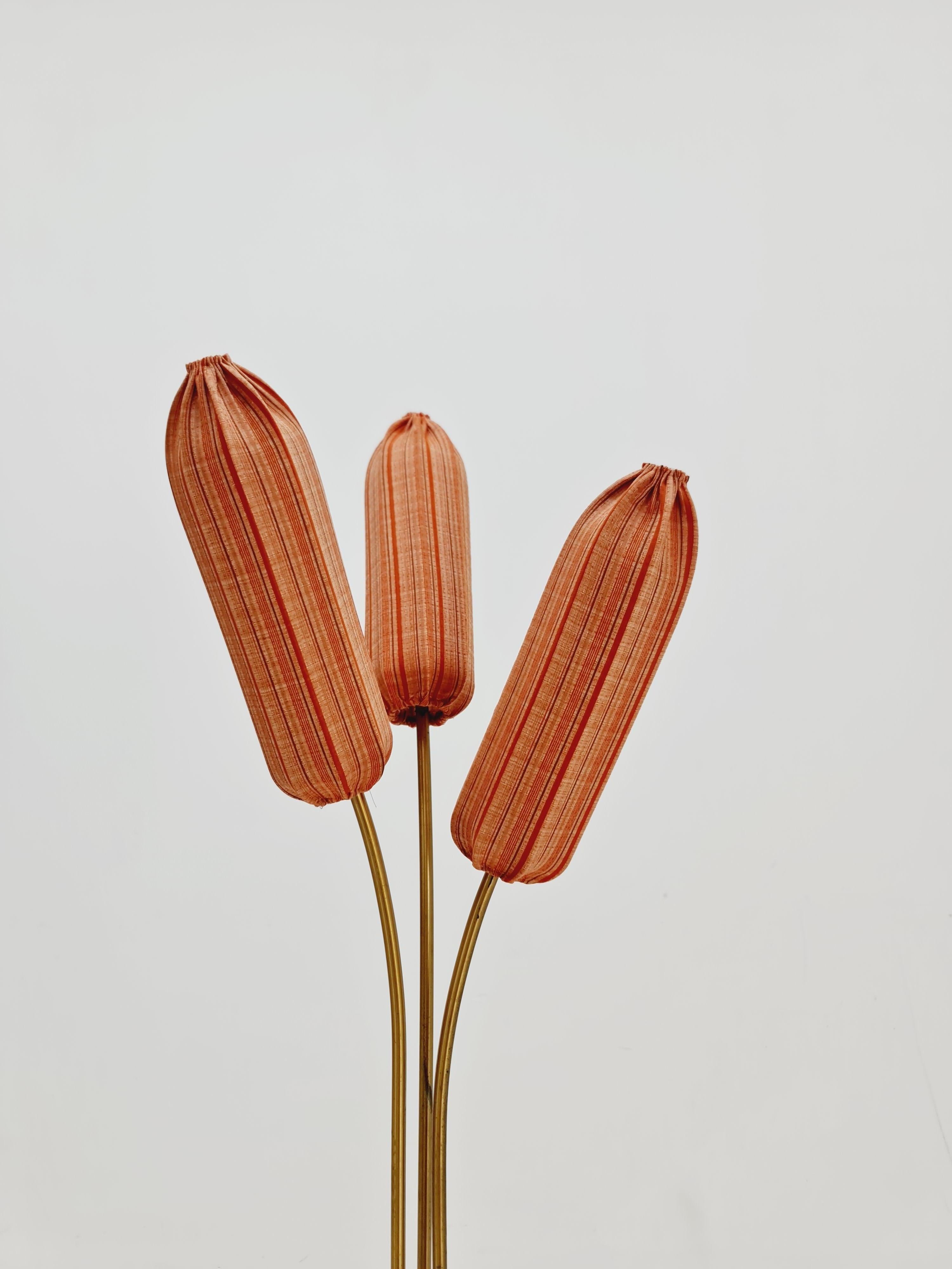 Super rare Mid Century Modern Swedish floor lamp by Sonja katzin for Asea, 1950s For Sale 9