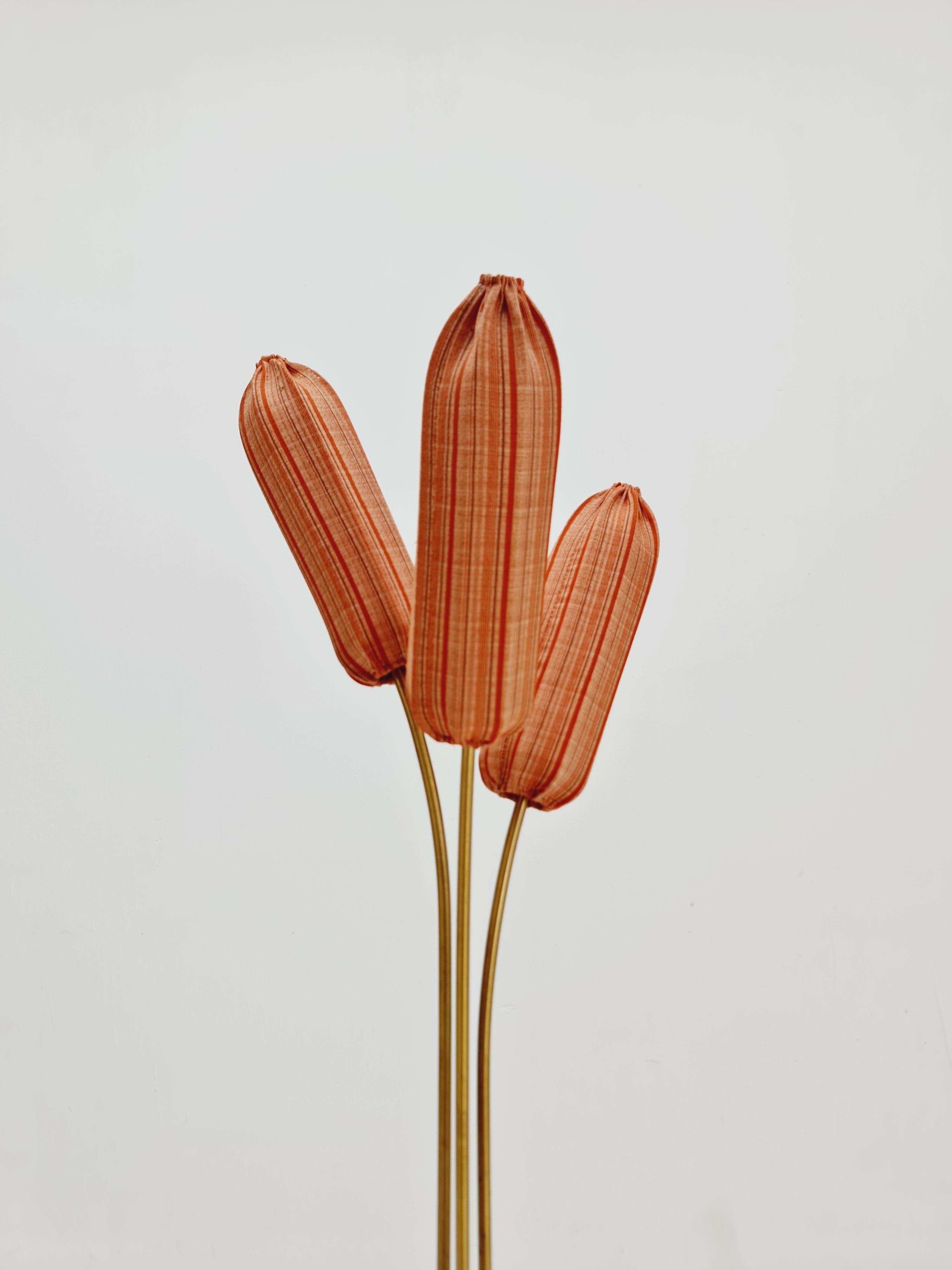 Mid-20th Century Super rare Mid Century Modern Swedish floor lamp by Sonja katzin for Asea, 1950s For Sale