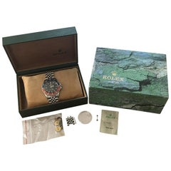 Super Rare Original 1966 Rolex GMT Master Pepsi Pan AM 1675 Little GMT Red Hand