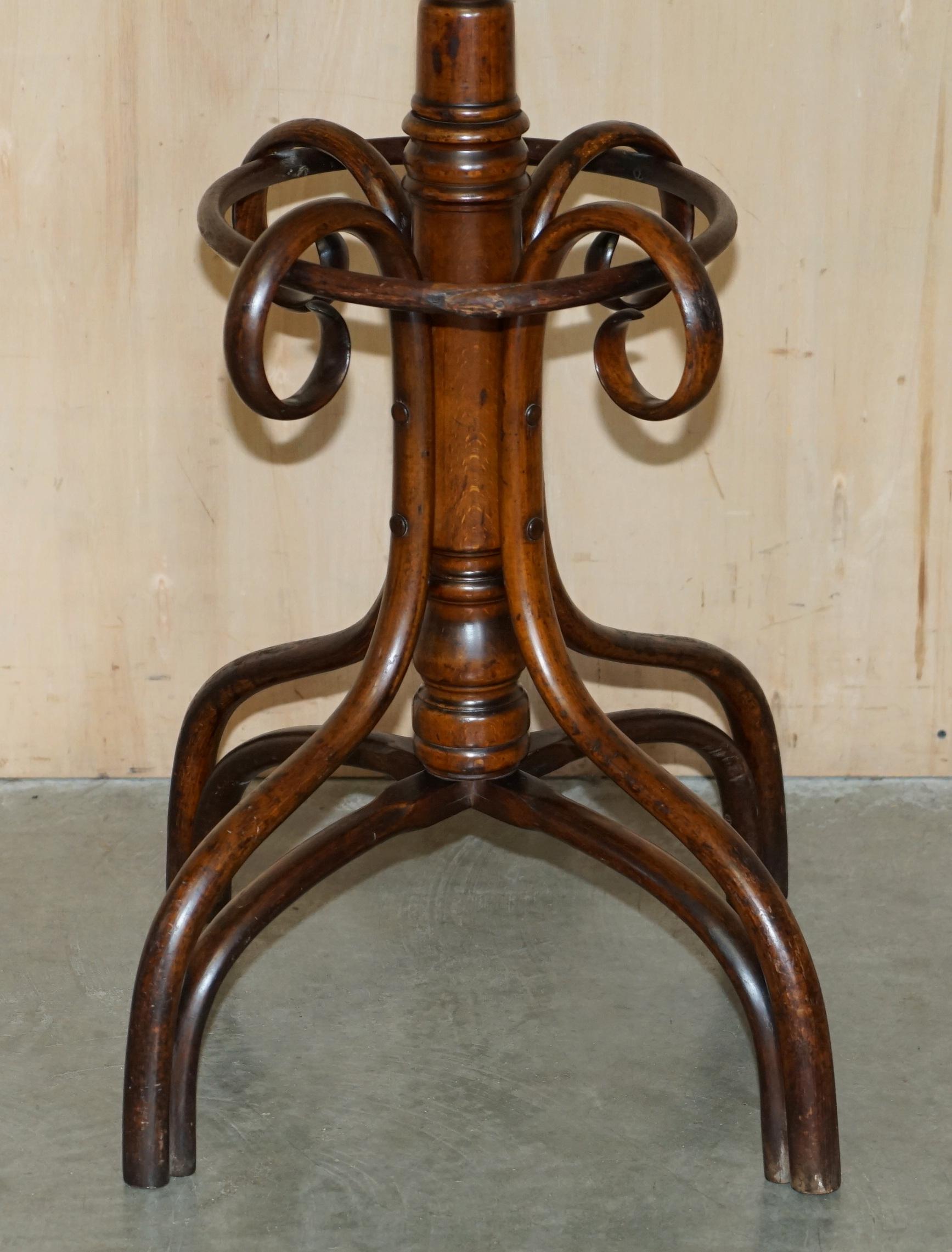 Royal House Antiques

Royal House Antiques is delighted to offer for sale this super rare, antique original, circa 1880, extra large, Thonet Bentwood solid Beech wood eight prong coat stand / rack

Please note the delivery fee listed is just a