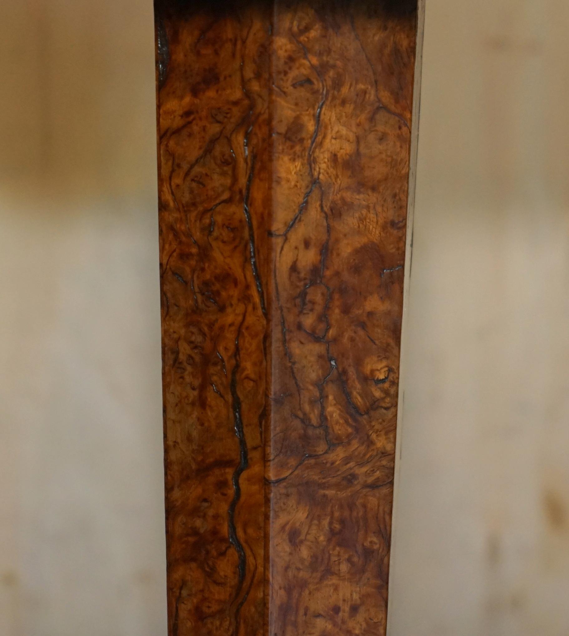 SUPER RARO ORIGINALE ViCTORIANO POLLARD OAK LAMPADA LATERALE TAVOLO DA VINO PATINA!!!!!!! in vendita 2
