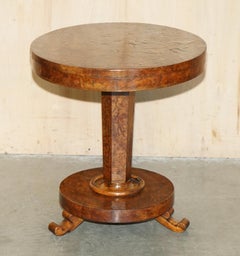 SUPER RARE ORIGINAL ViCTORIAN POLLARD OAK SIDE END LAMP WINE TABLE PATINA!!!!!!!