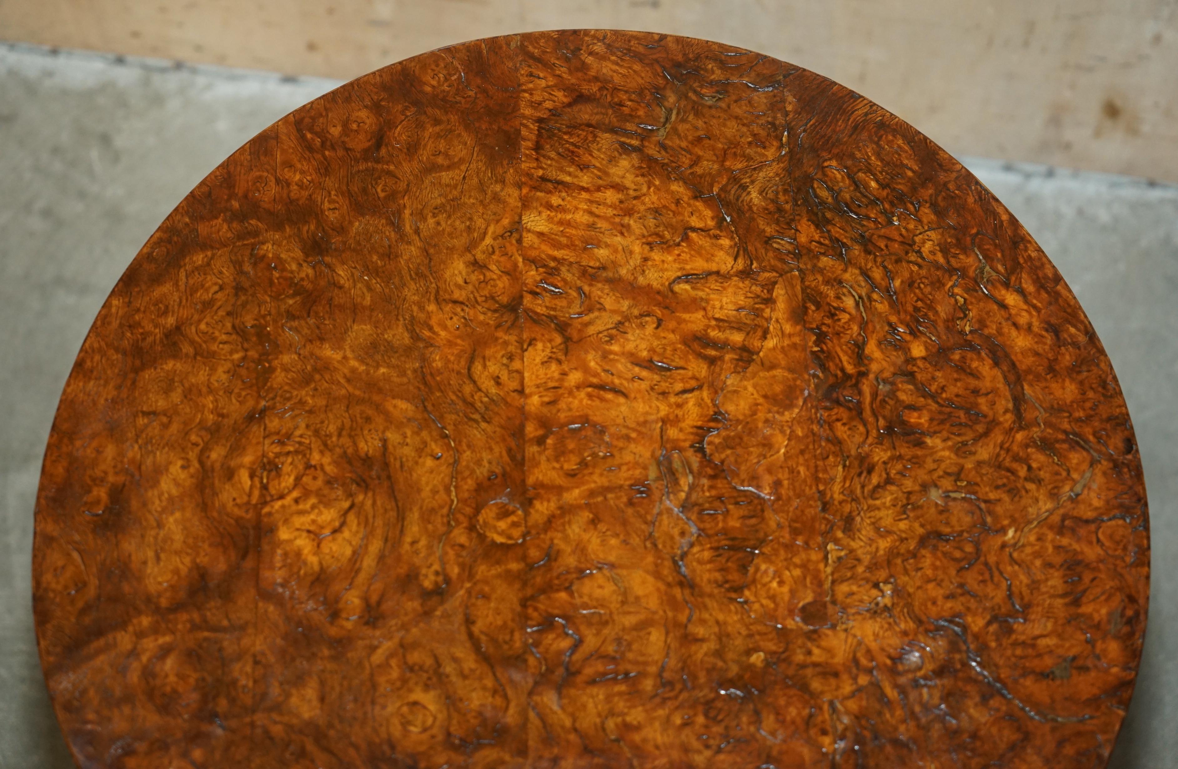 Inglese SUPER RARO ORIGINALE ViCTORIANO POLLARD OAK LAMPADA LATERALE TAVOLO DA VINO PATINA!!!!!!! in vendita