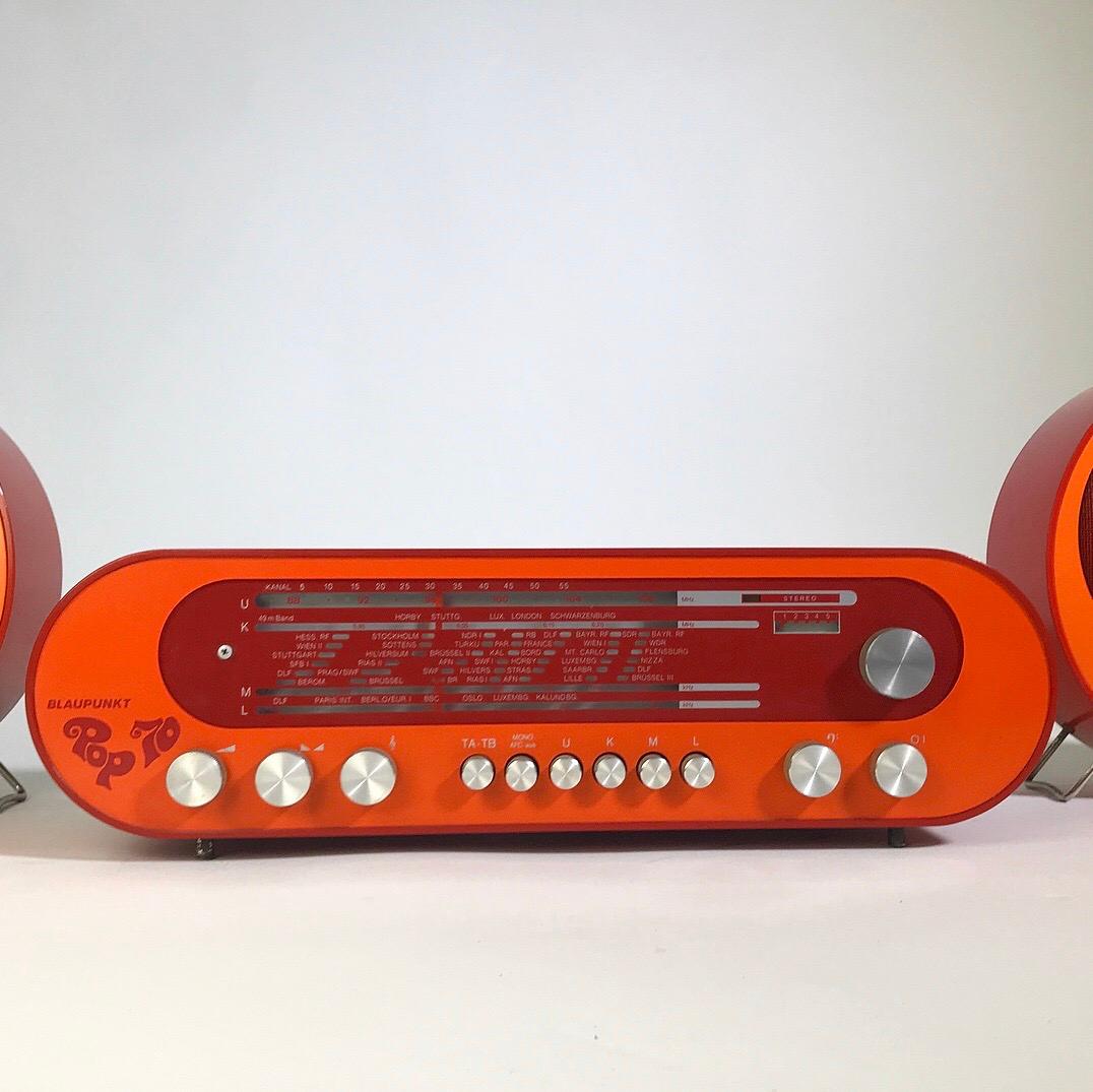 Super seltenes Pop-70-Musiksystem von Blaupunkt, Deutschland 1969. (Space Age)