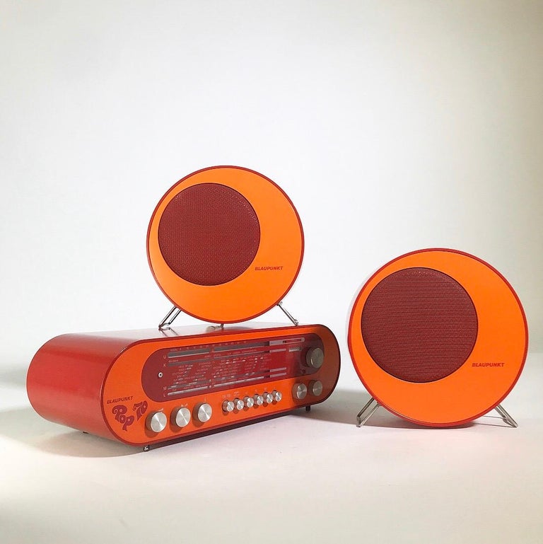 Super rare Pop 70 sound system by Blaupunkt, Germany 1969. at 1stDibs