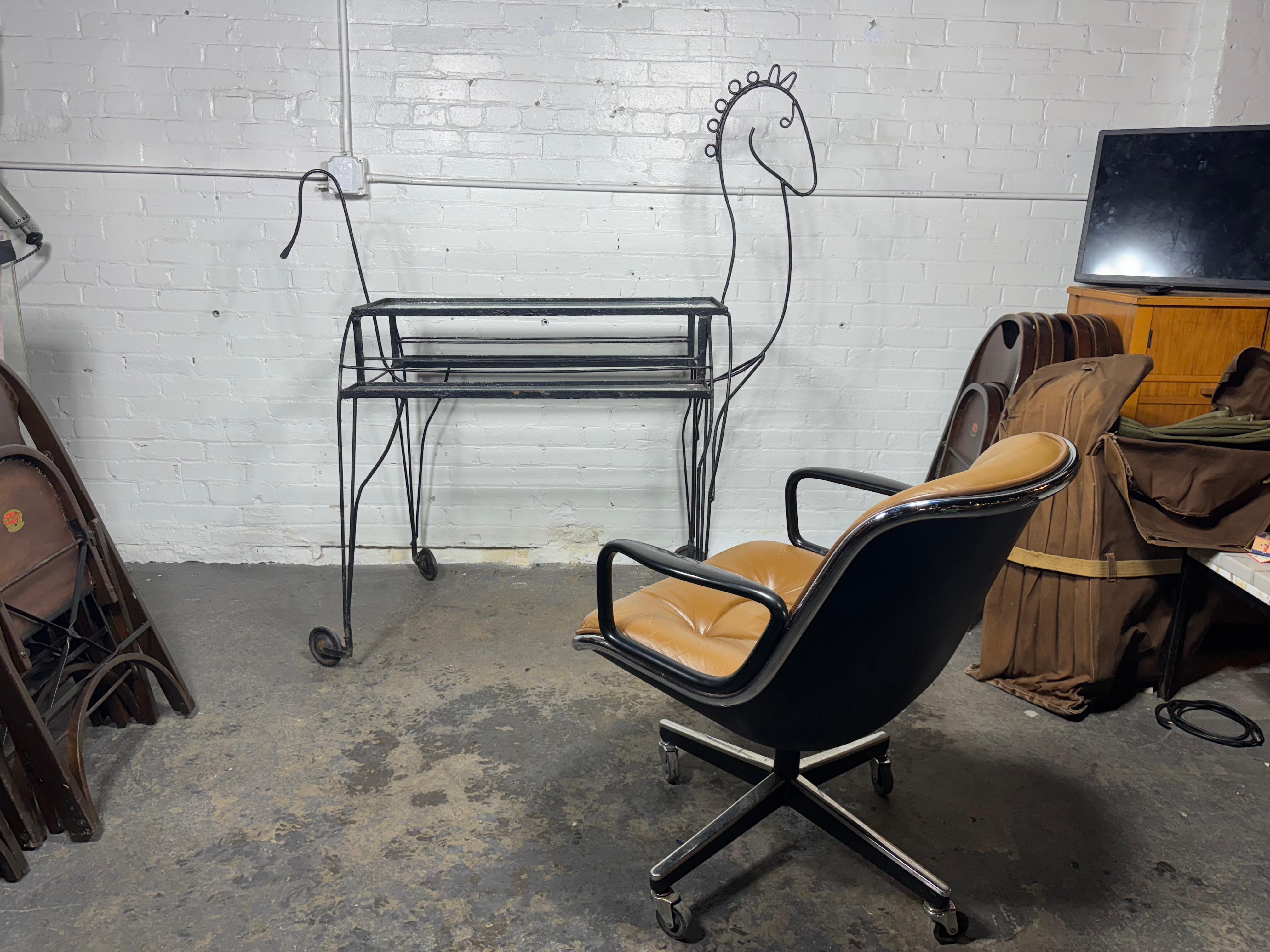 Super rare, vitrine de magasin, BAR / TEA CART 