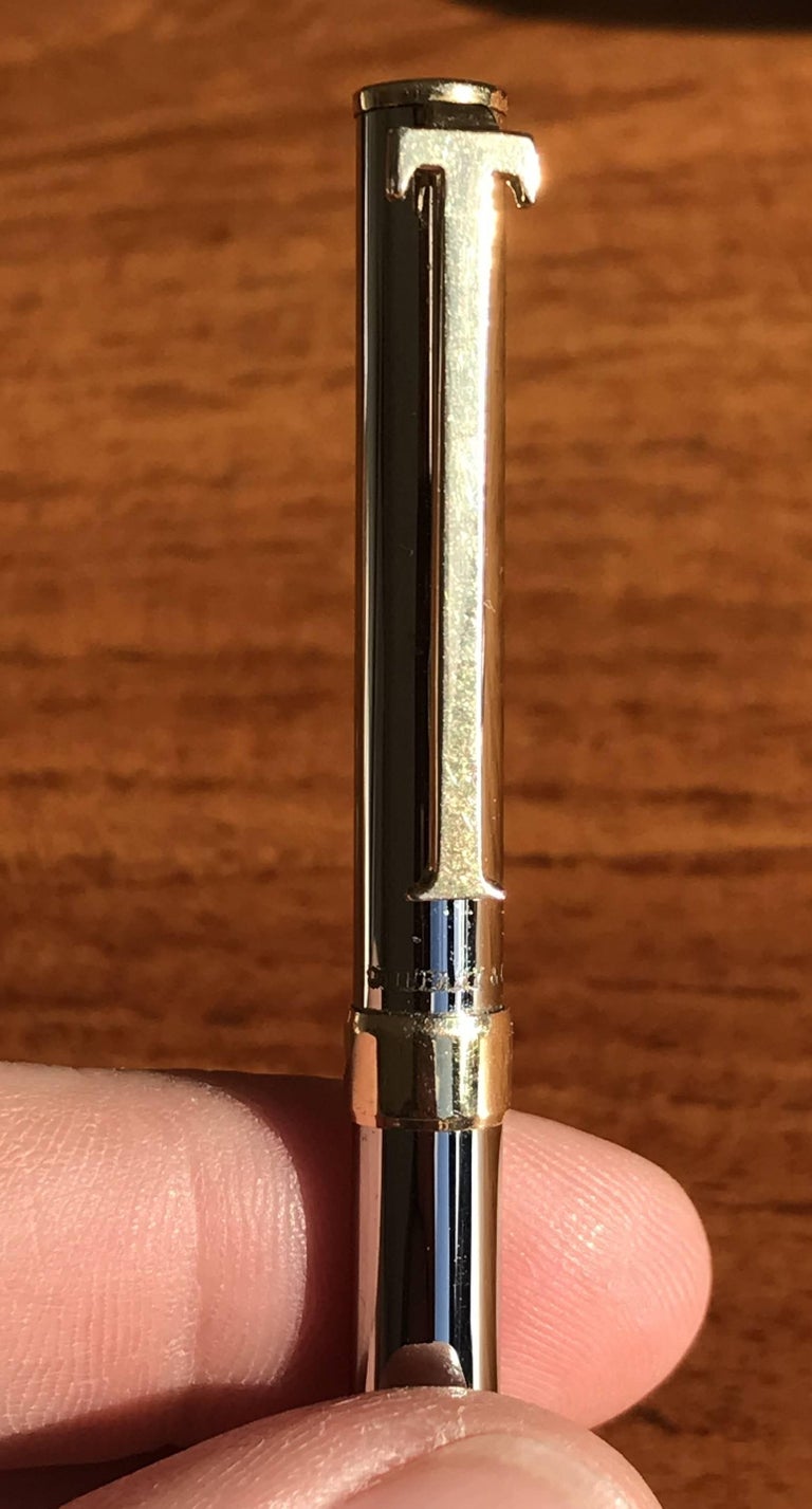 Super Rare Tiffany and Co T Clip Pen Awarded to Staff of Apple Mac ...