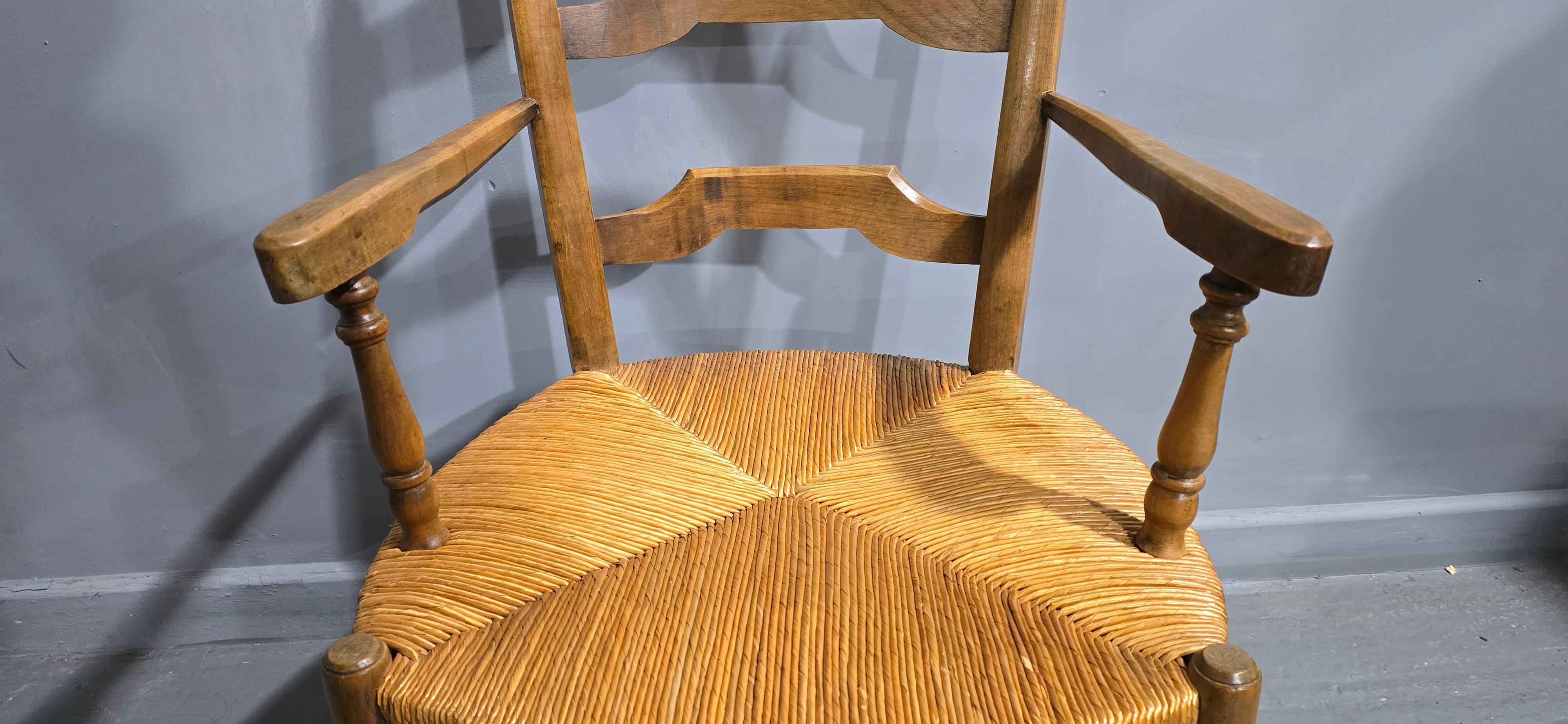 Super Set Eight French Dining Chairs en venta 1