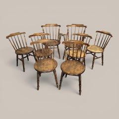Super Set Eight Kitchen Farmhouse Chairs