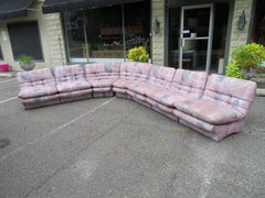 Sofá seccional de siete piezas Super Mid-Century Modern