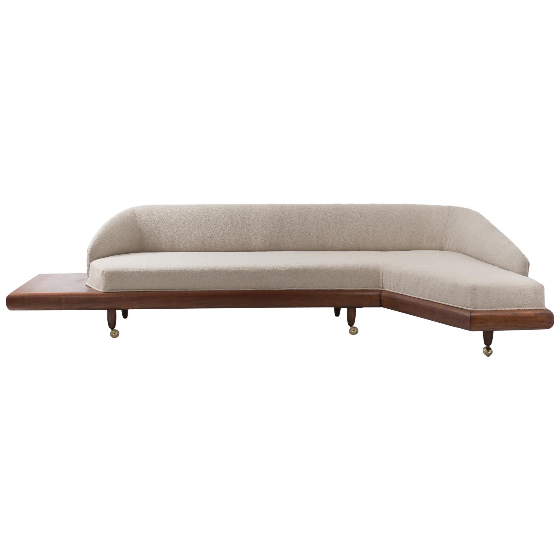 Super Sexy Iconic Grand Boomerang Sofa Attributed to Adrian Pearsall