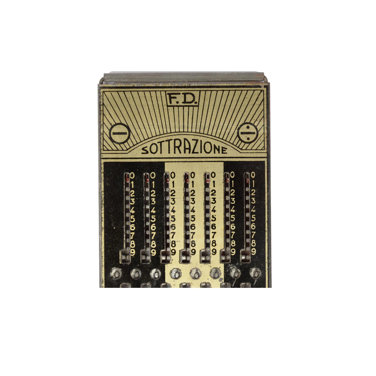 Super-Simplex Calculator Italian Manufacture of the 1920s 6