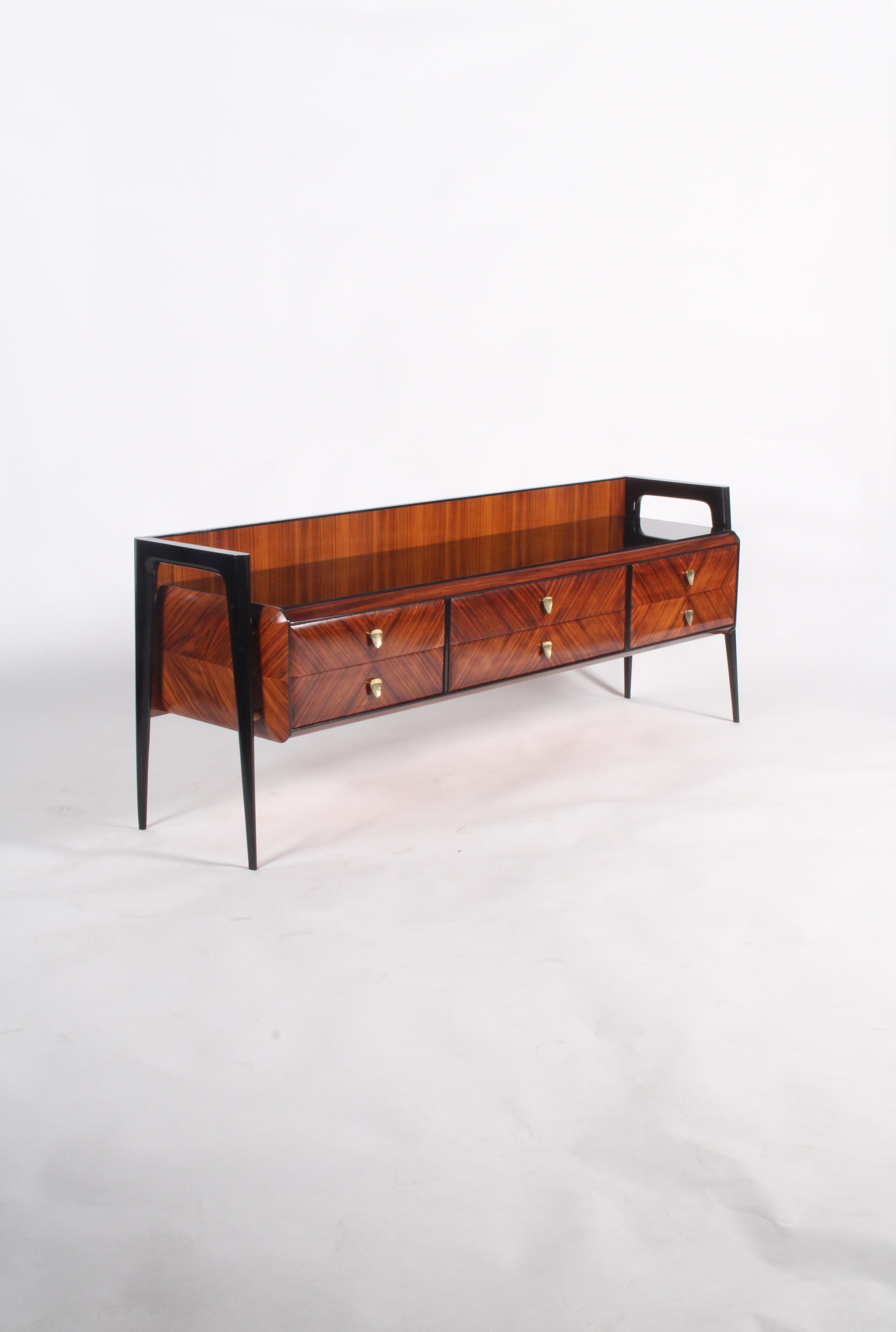 Super Stylish Mid Century Italian Sideboard For Sale 5