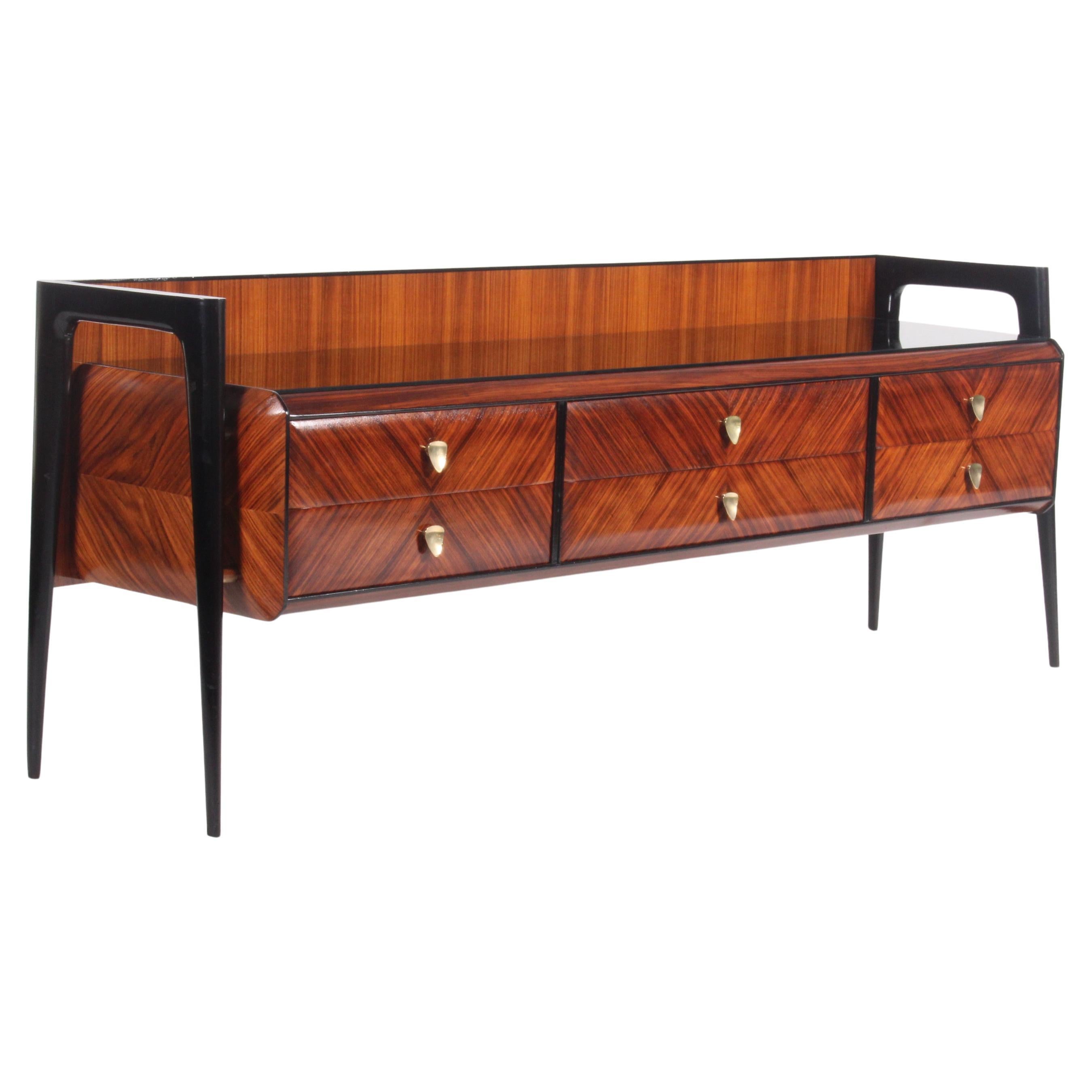 Super Stylish Mid Century Italian Sideboard For Sale