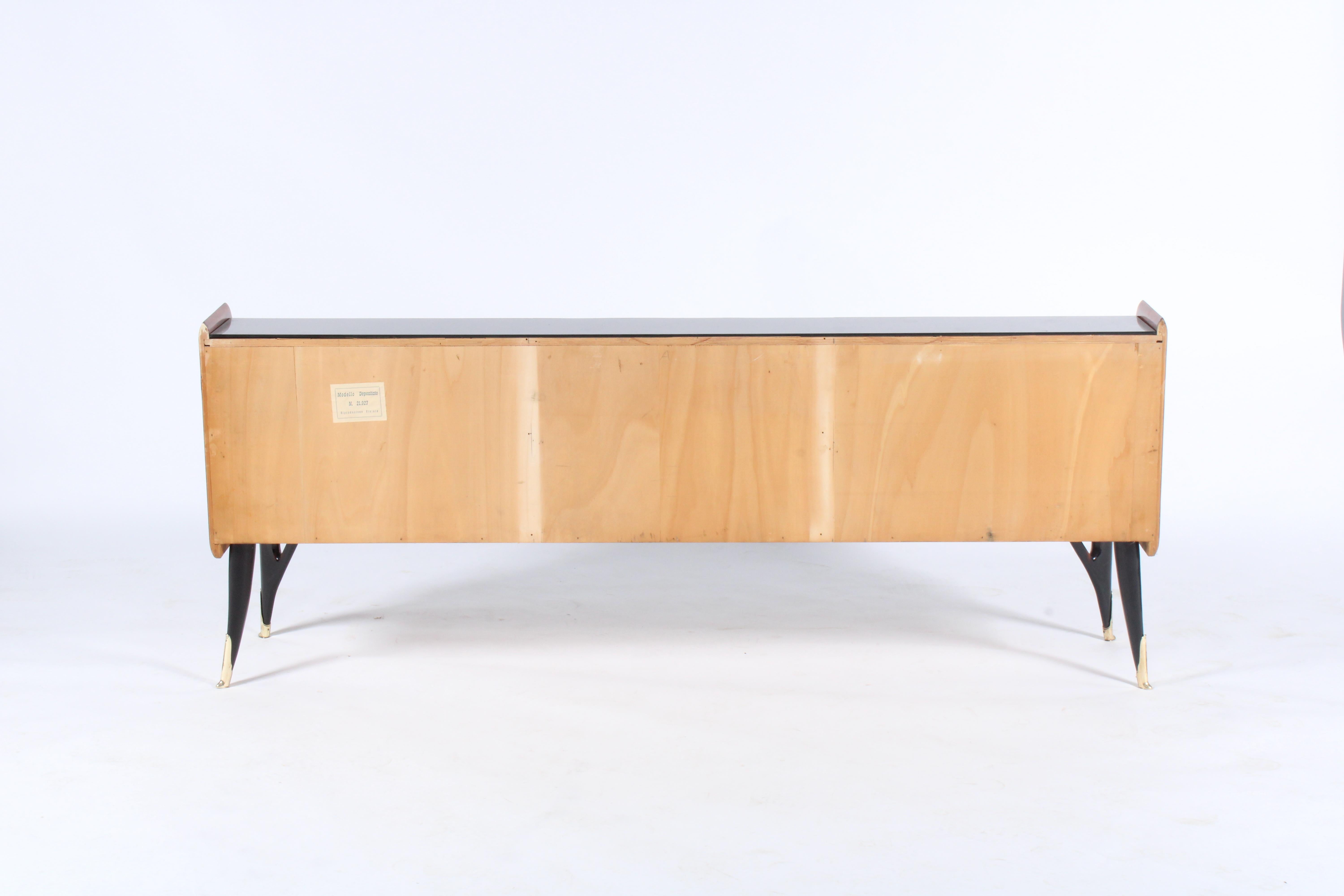 Super Stylish Midcentury Italian Sideboard in the Manner of Ico Parisi For Sale 8