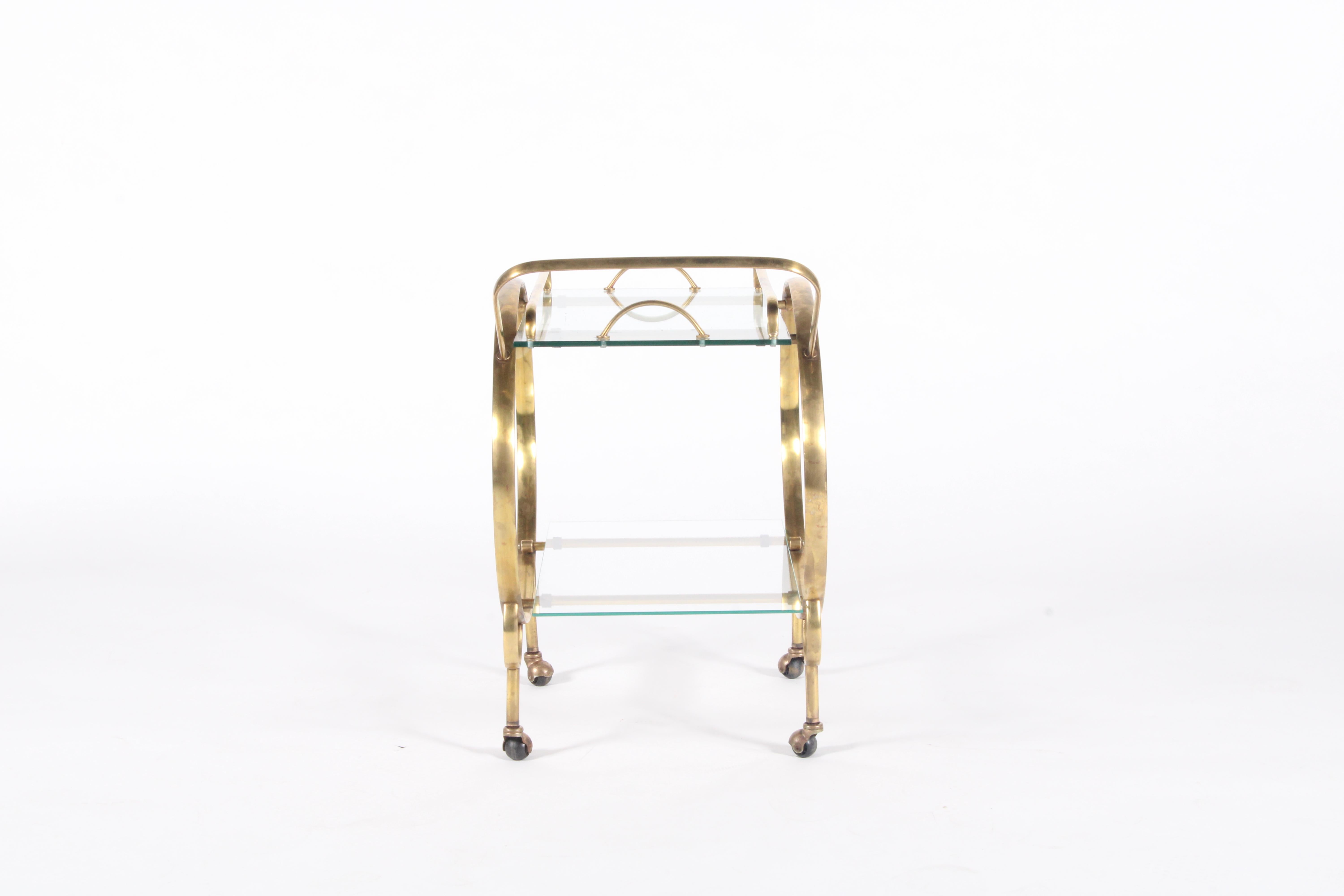 Super Stylish Vintage Italian Bar Cart 3