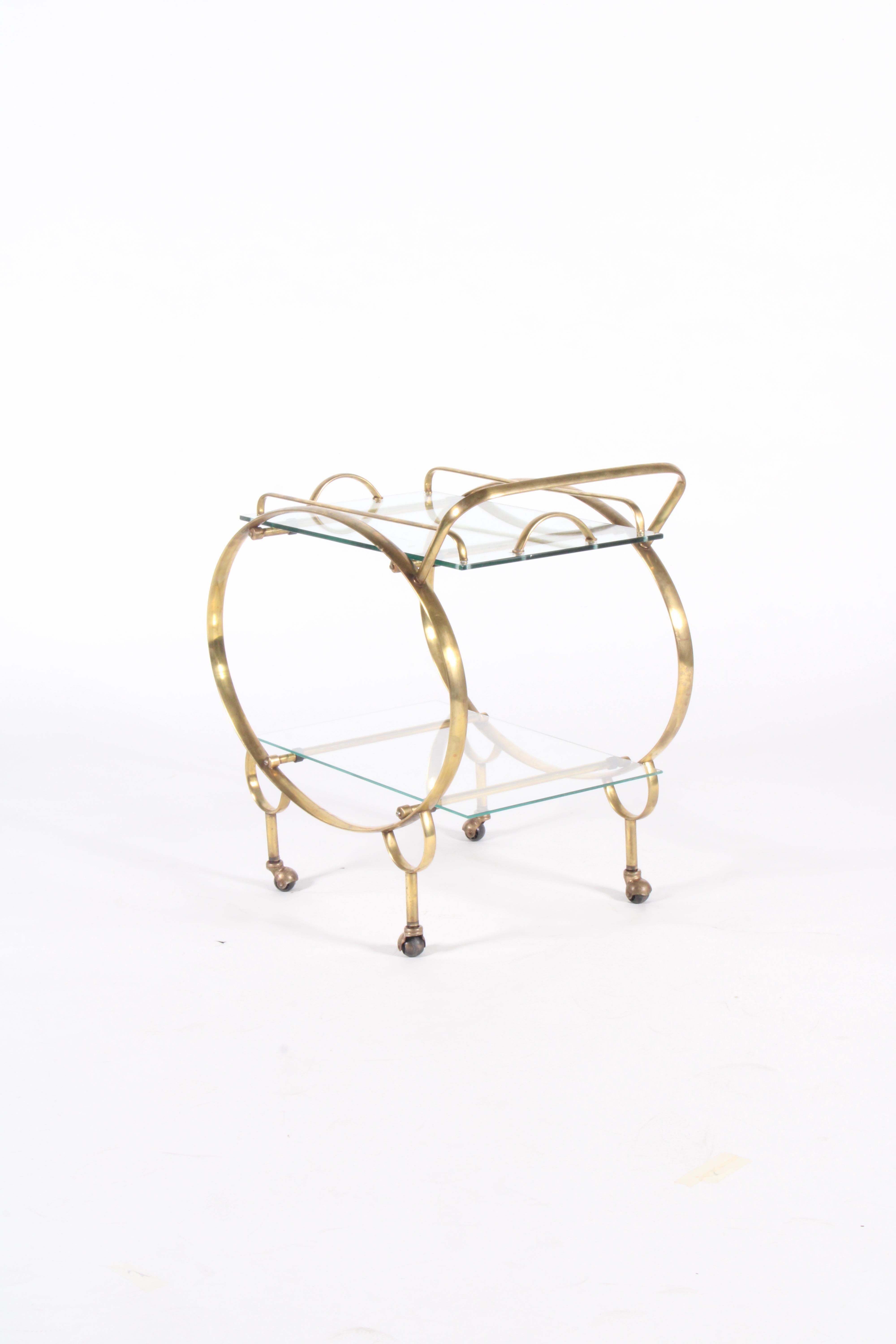 Super Stylish Vintage Italian Bar Cart 5