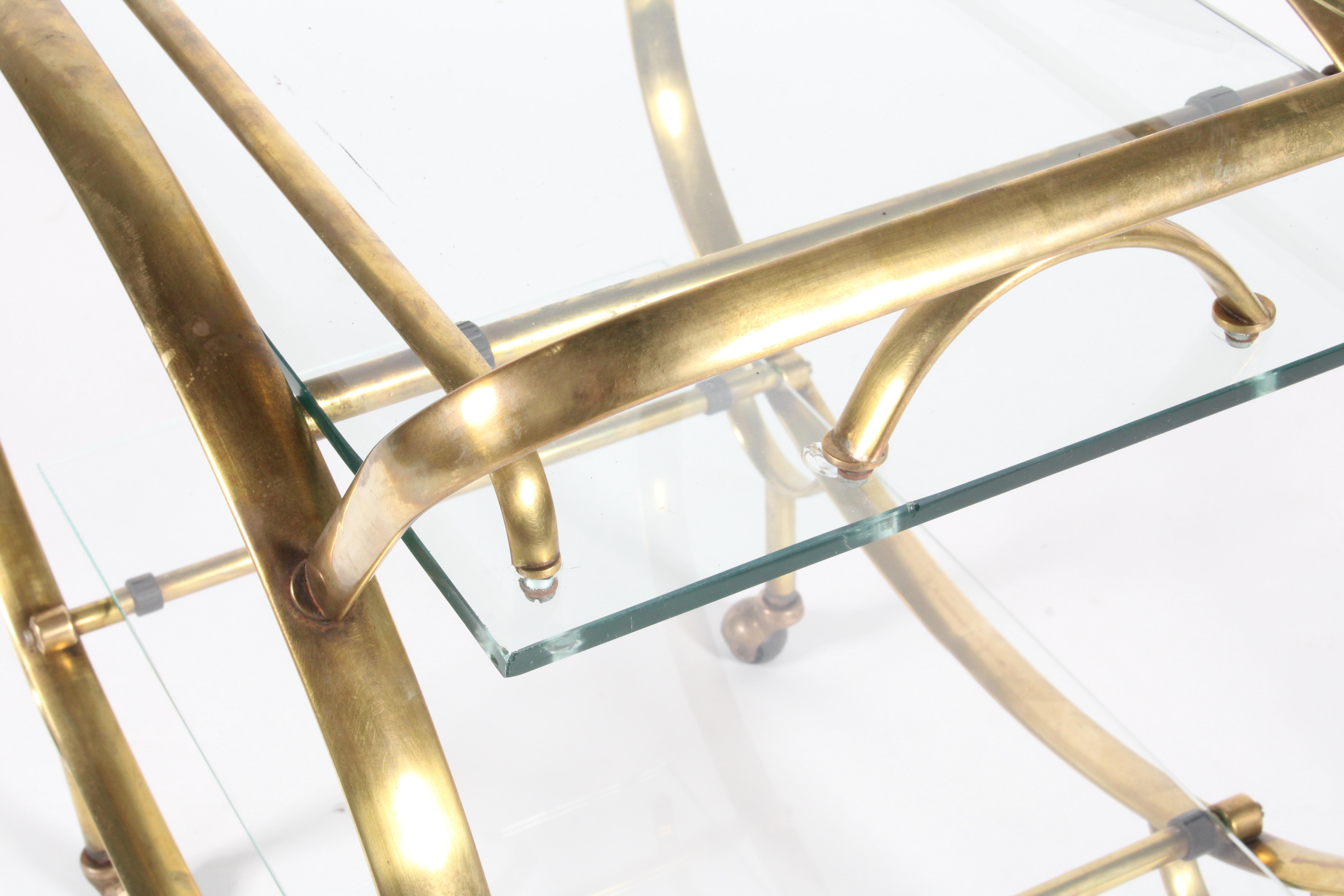 Super Stylish Vintage Italian Bar Cart 6