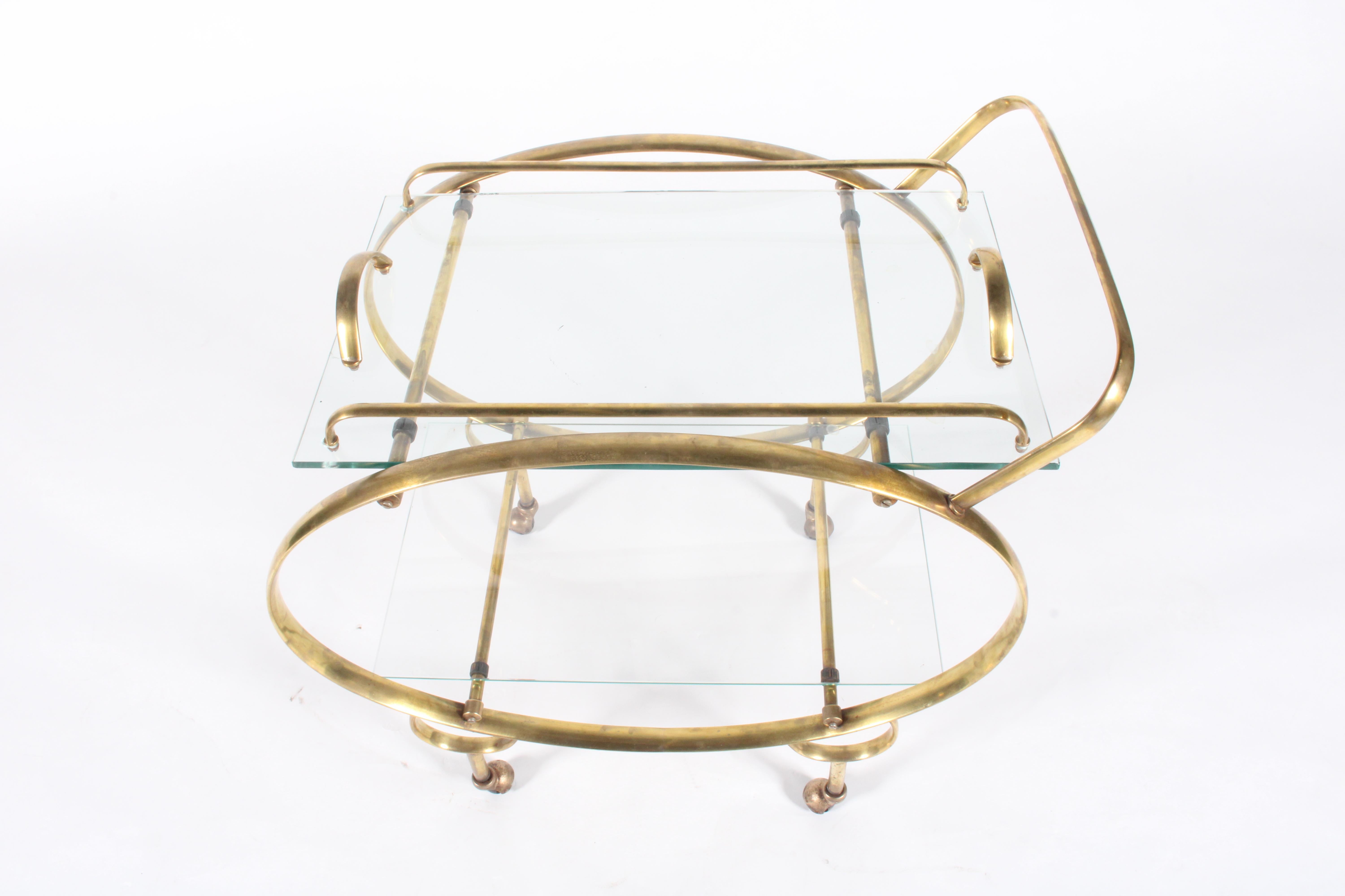 Hollywood Regency Super Stylish Vintage Italian Bar Cart