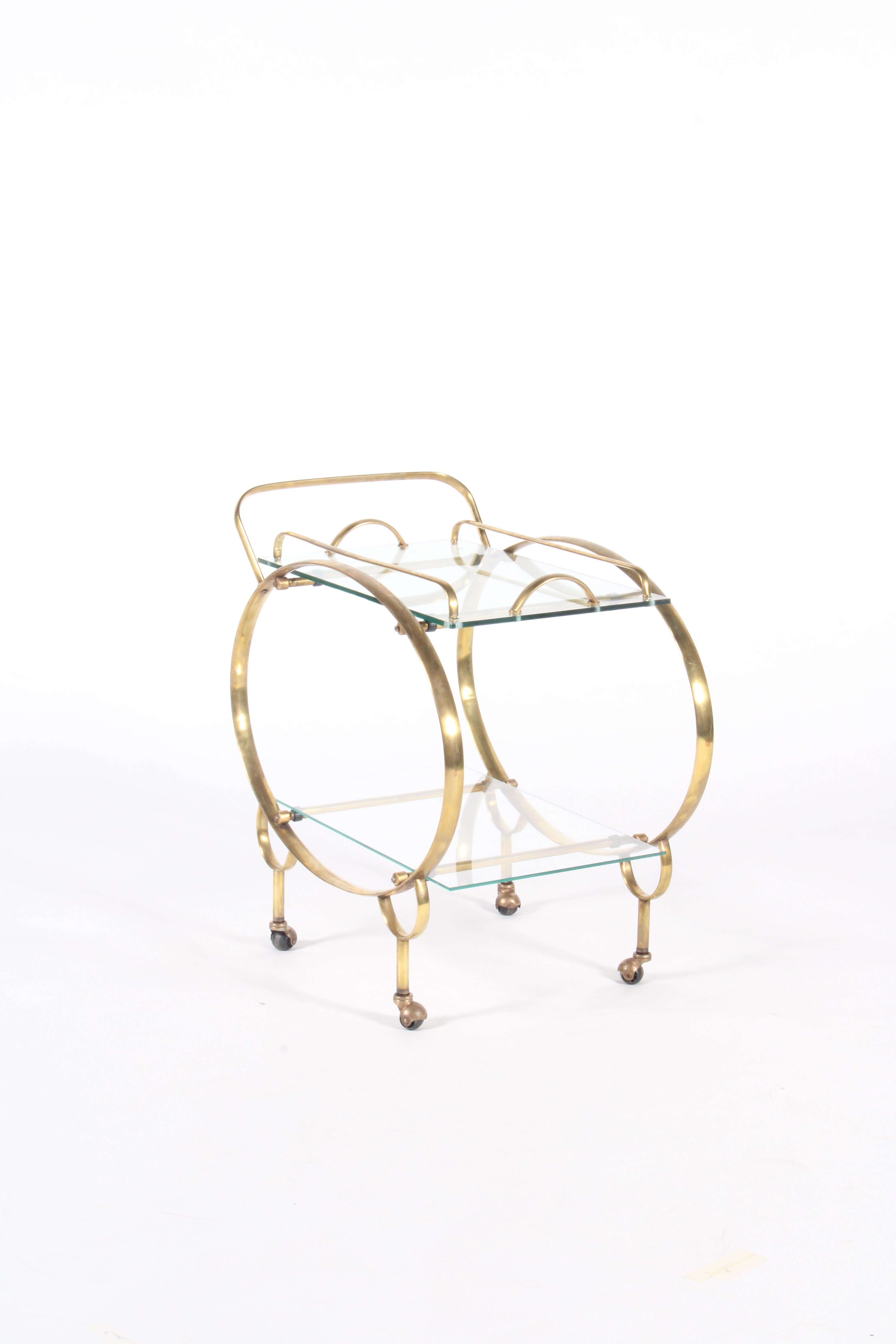 Super Stylish Vintage Italian Bar Cart 2
