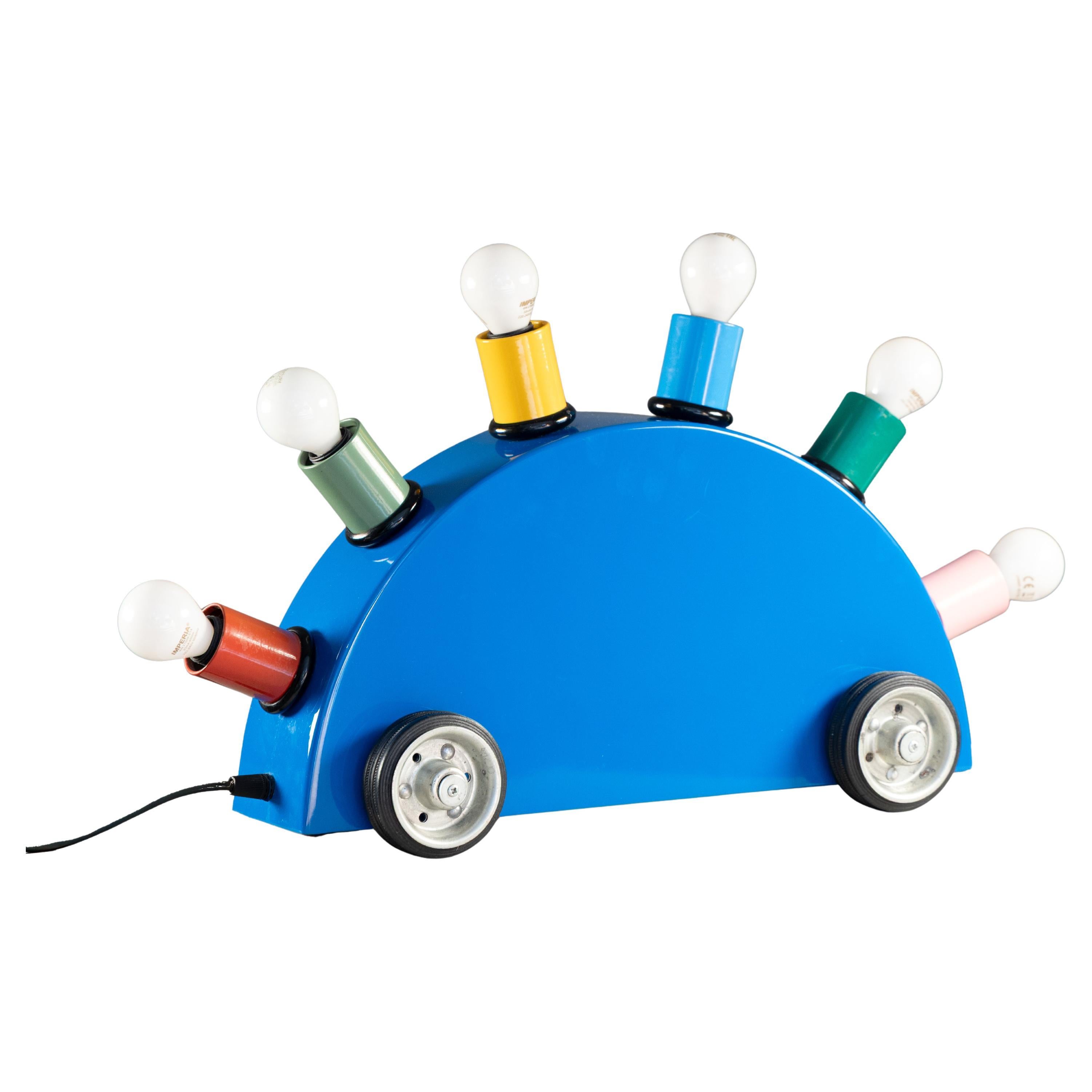 Super Table Lamp by Martine Bedin Memphis, 1981 For Sale