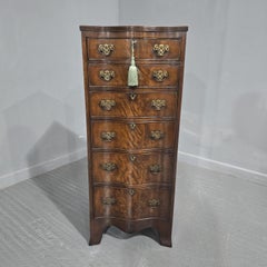 Super Tall Mahogany Chest of Drawers