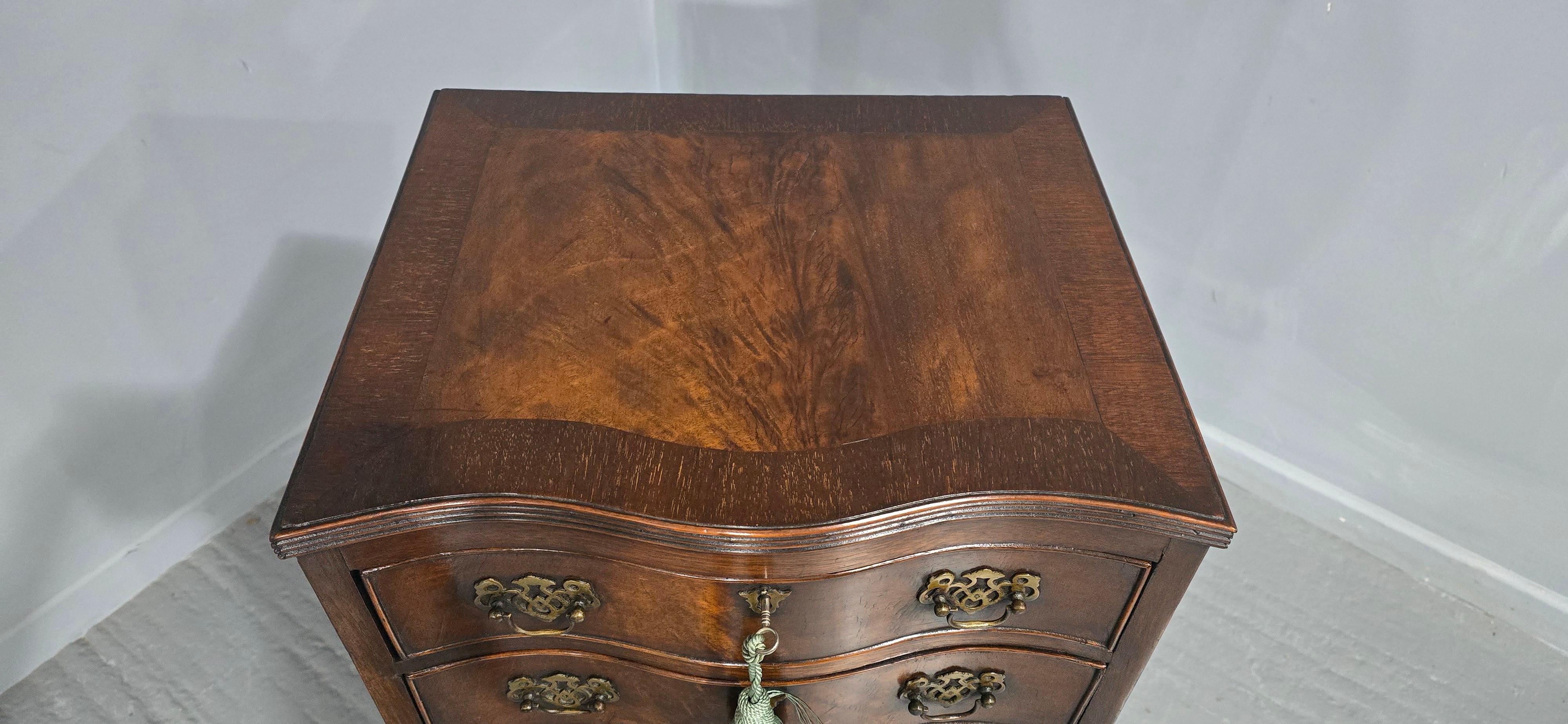 Super Tall Mahogany Chest of Drawers For Sale 1