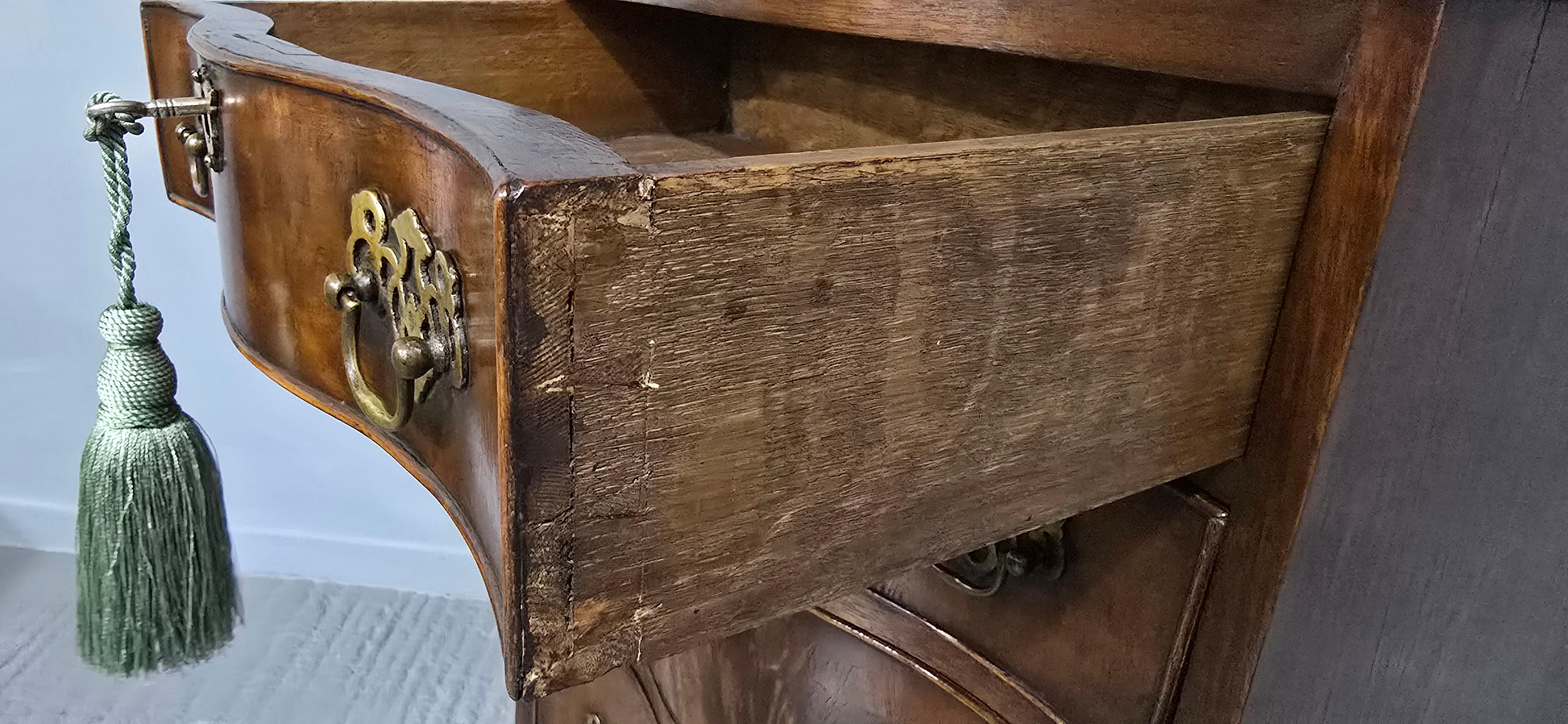 Super Tall Mahogany Chest of Drawers For Sale 2