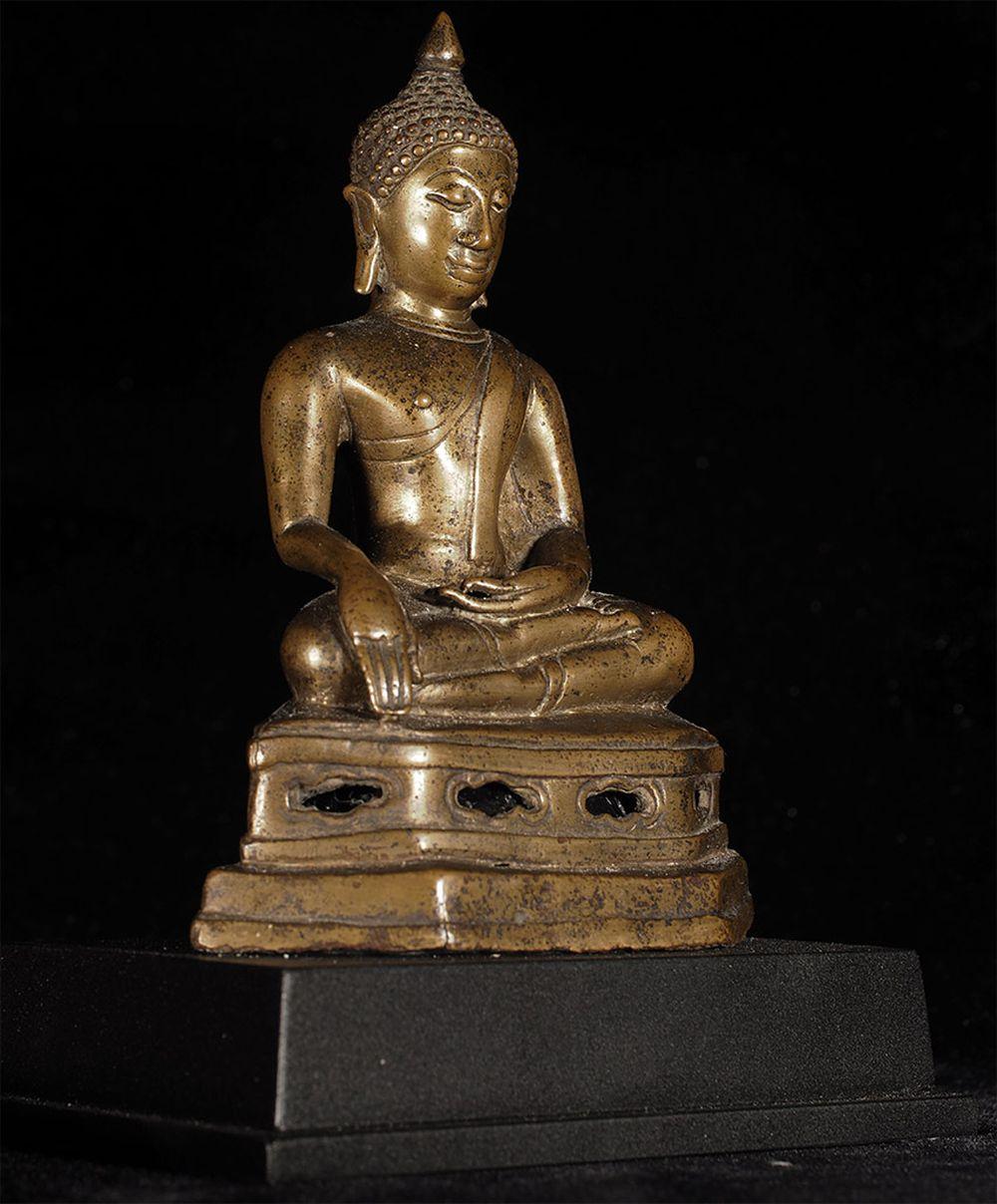 Superb 15/16th C Northern Thai Bronze Buddha, 8491 For Sale 2