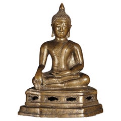 Superb 15/16th C Northern Thai Bronze Buddha, 8491