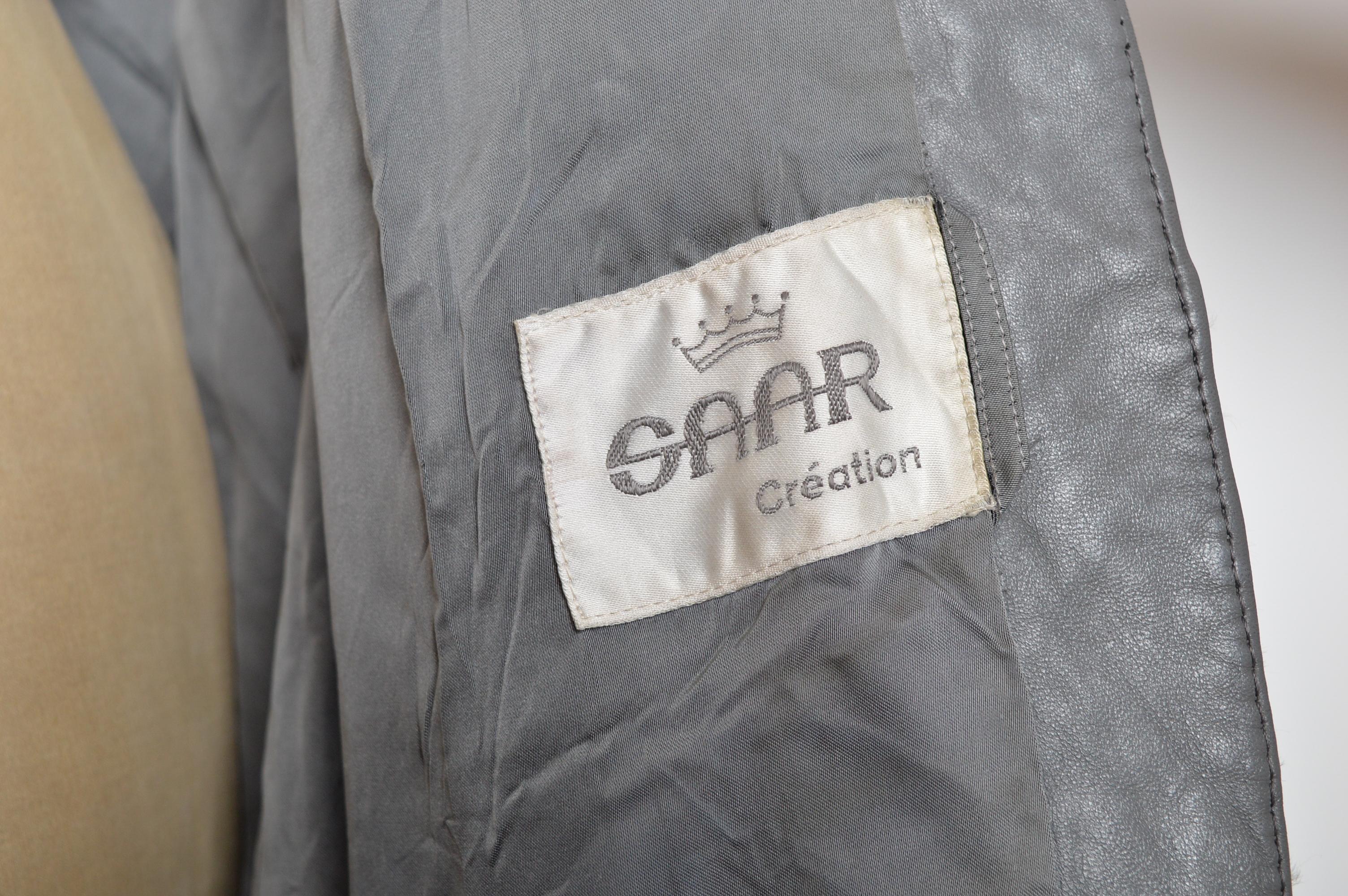 Superbo cappotto sartoriale grigio degli anni '70 in pelliccia d'agnello Astrakhan Karakul in vendita 9