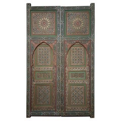 Superb 1980s Andalusian Moroccan Door