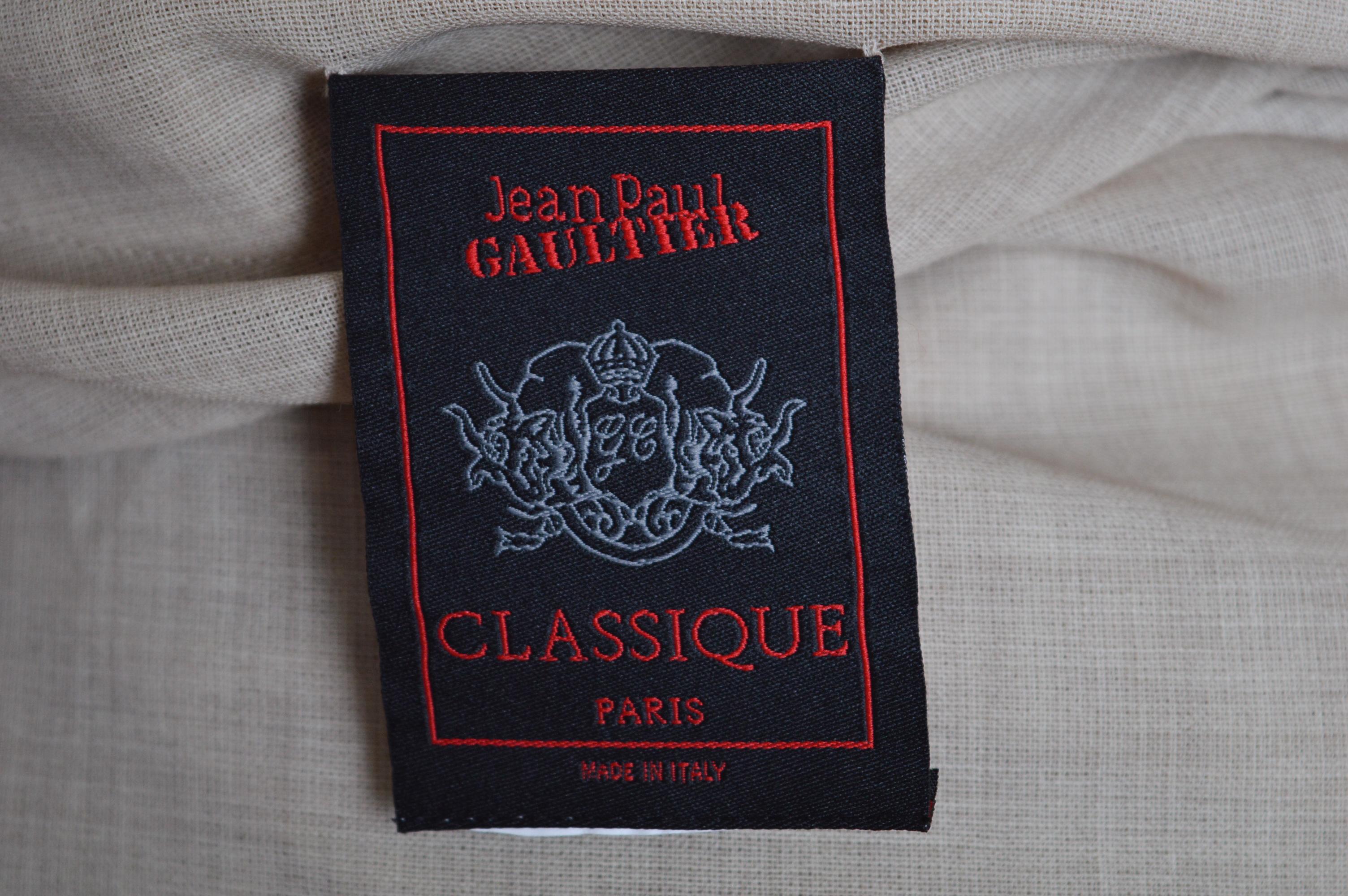 Superb 1990's Jean Paul Gaultier Sand Coloured Multiway Wrap Dress - Coat Jacket For Sale 3